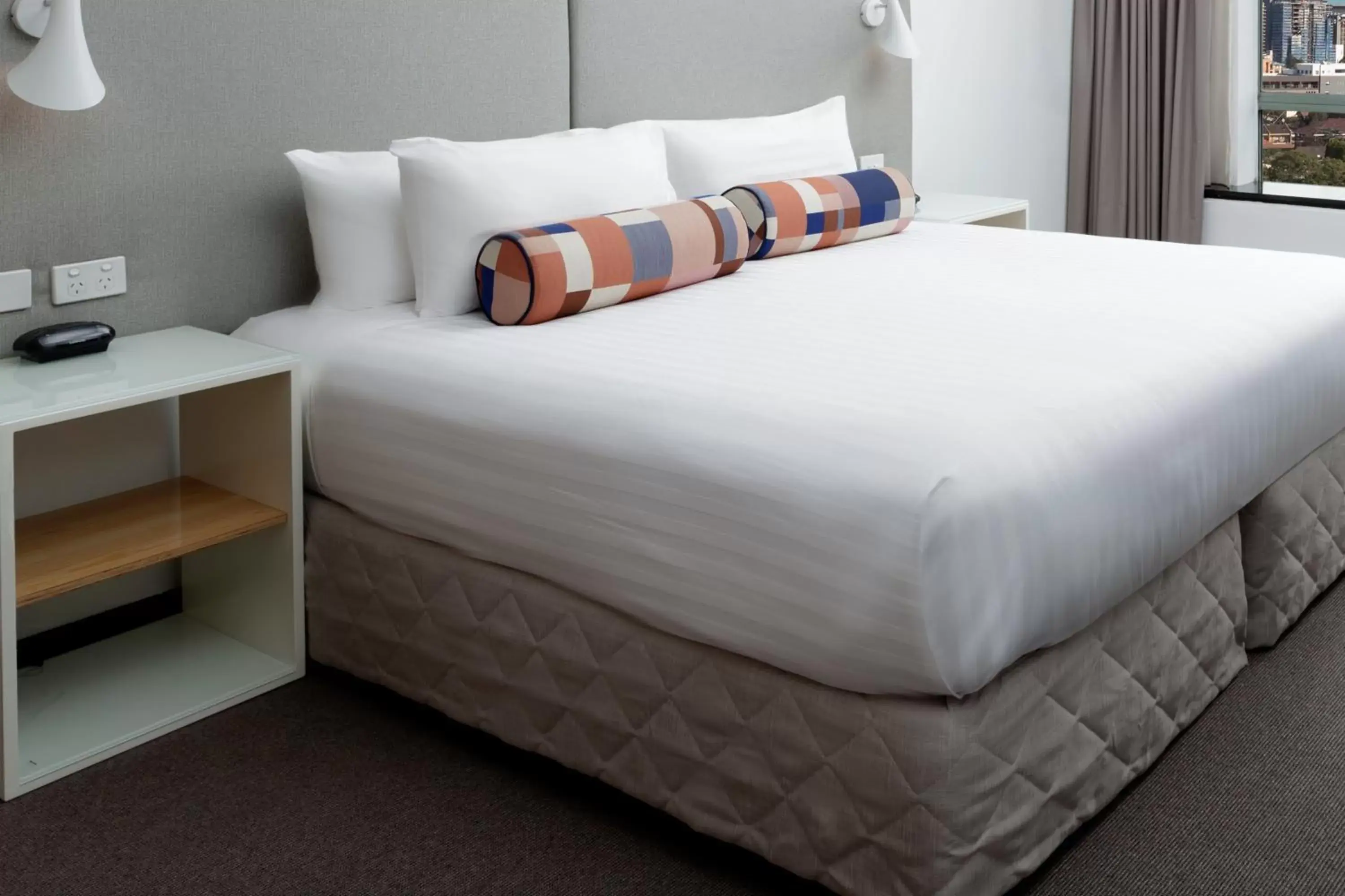 Bed in Rydges Parramatta