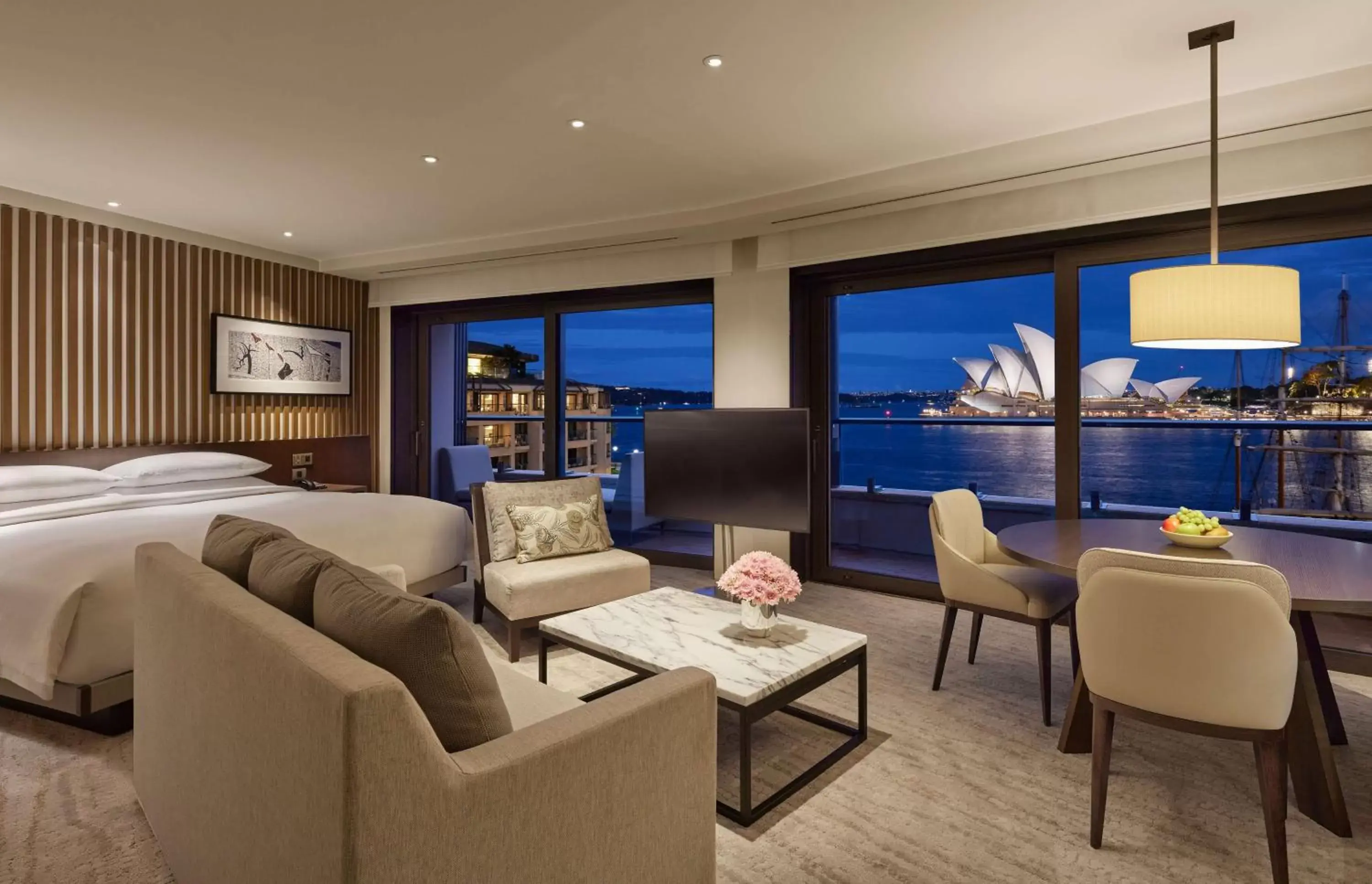 View (from property/room), Seating Area in Park Hyatt Sydney
