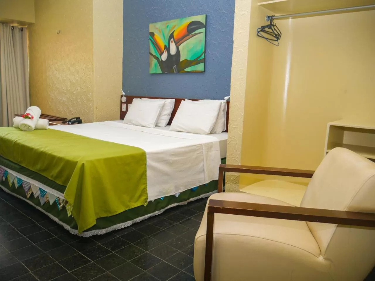 Bed in Marbello Ariau Hotel