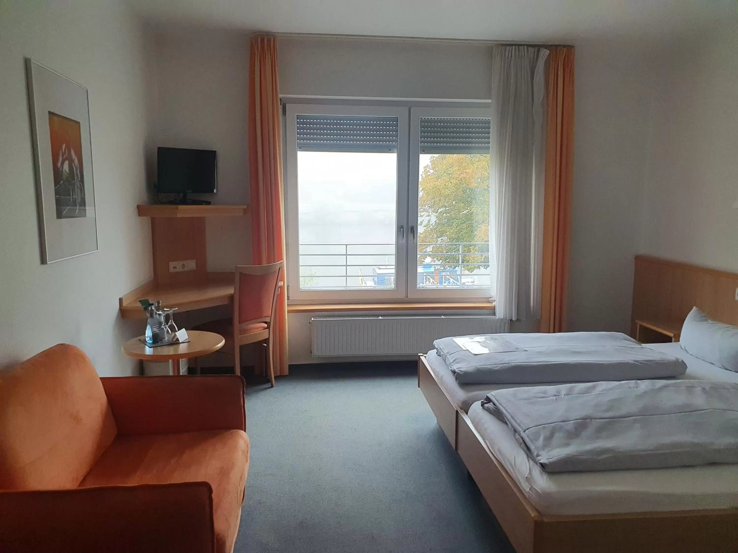 Bed in Hotel-Gasthof zum Ritter