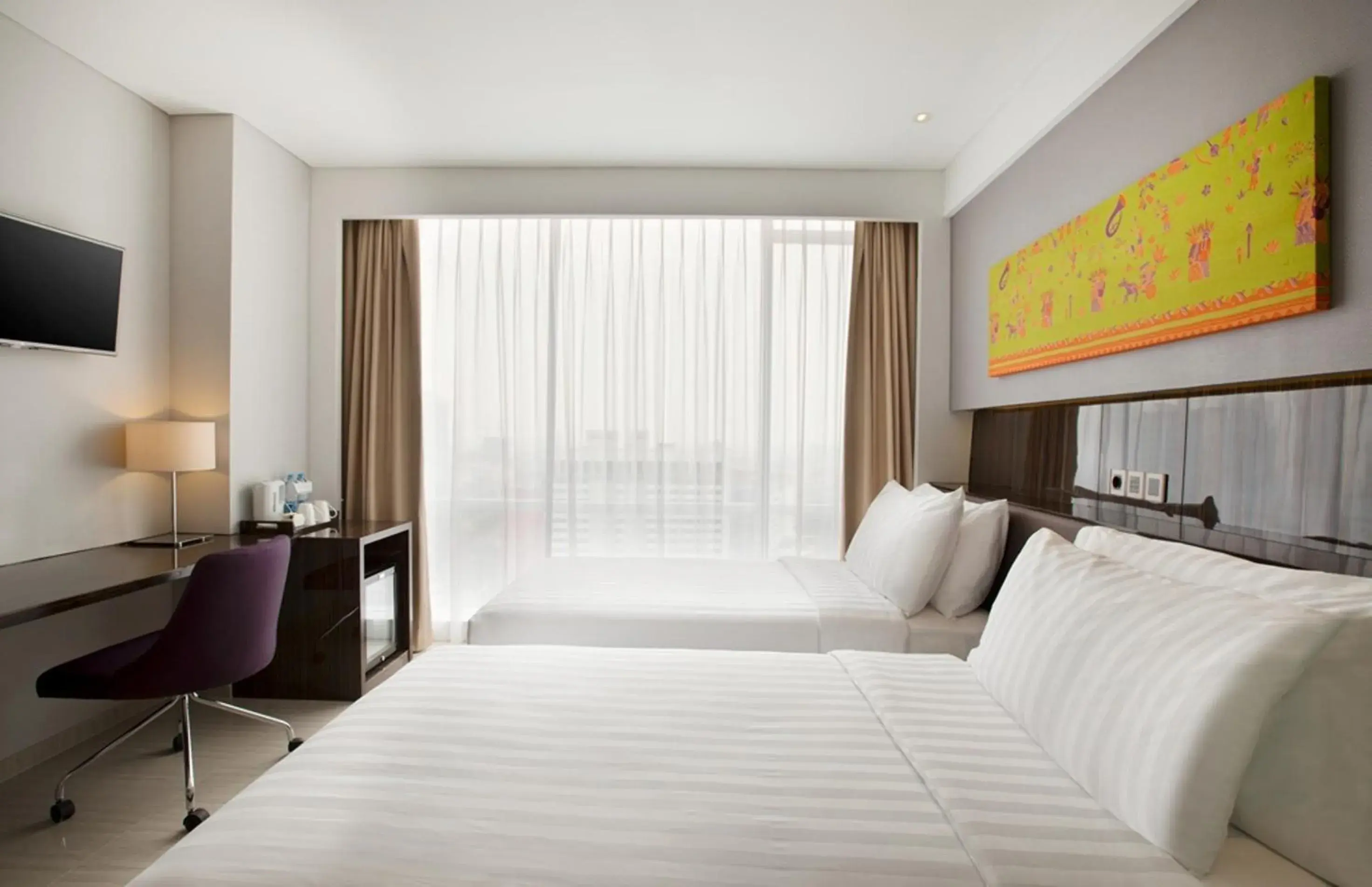 Bed, Room Photo in Hotel Santika Premiere Hayam Wuruk Jakarta