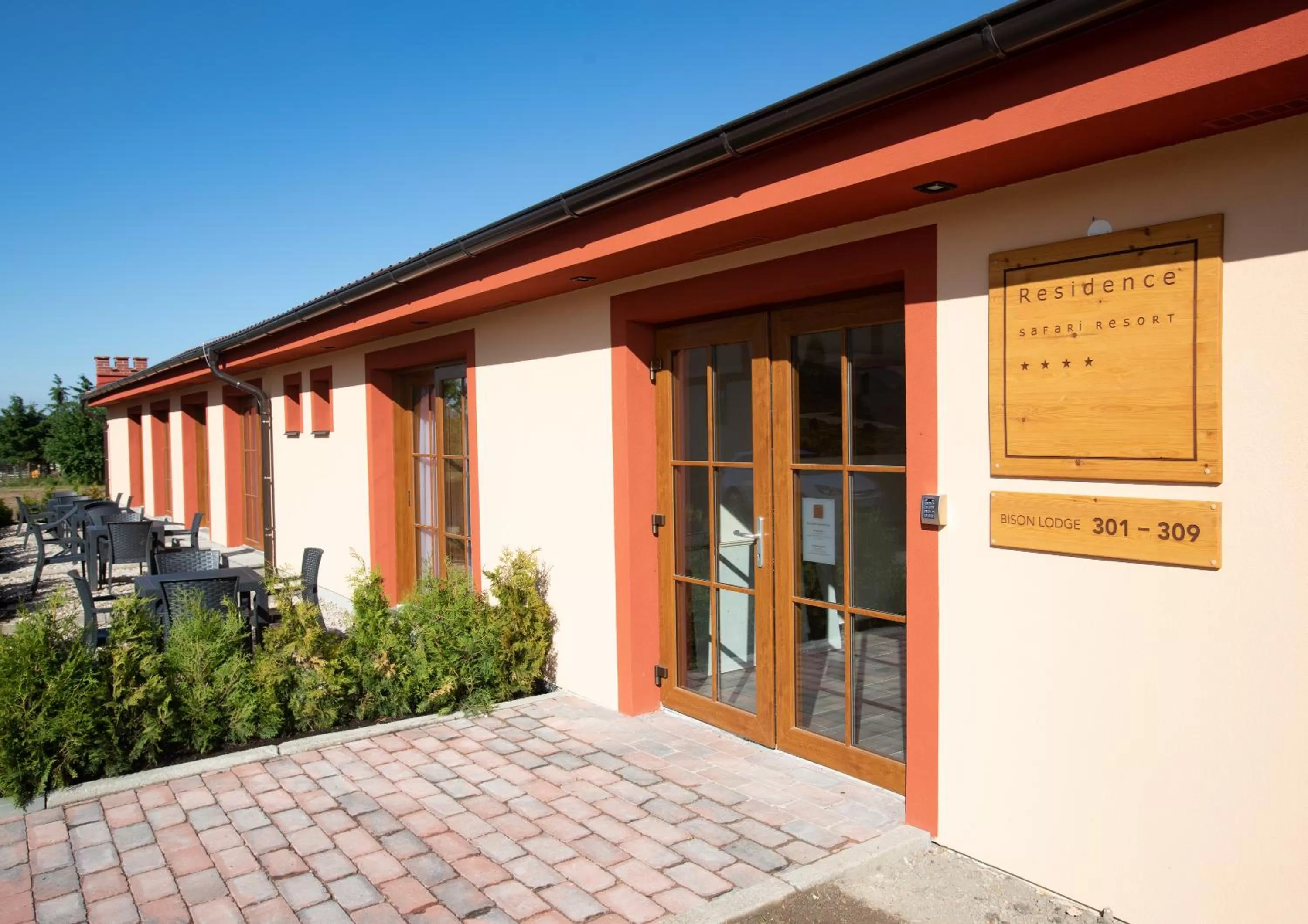 Facade/entrance in Residence Safari Resort - Bison Lodge