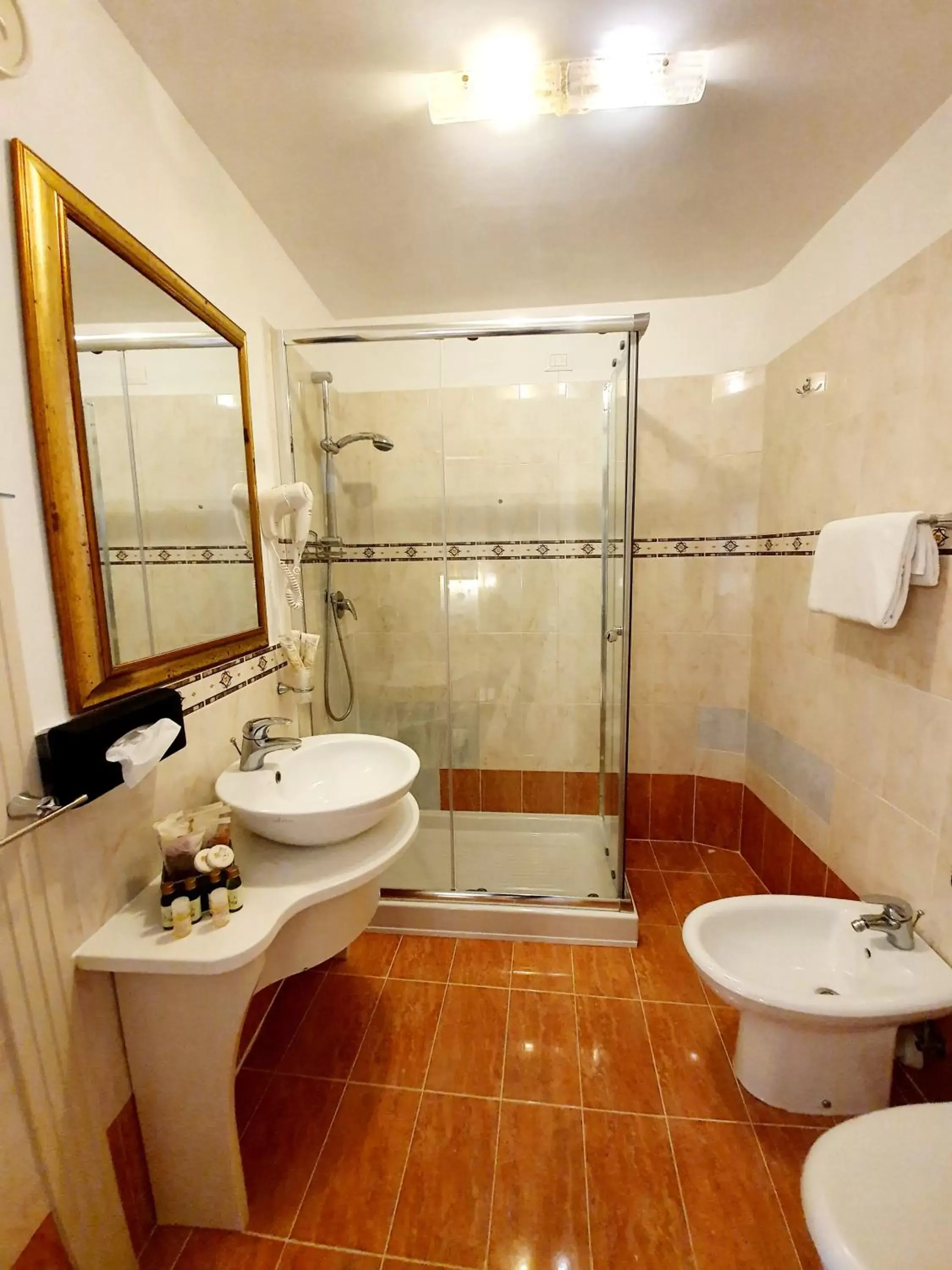 Bathroom in Hotel Corte dei Greci