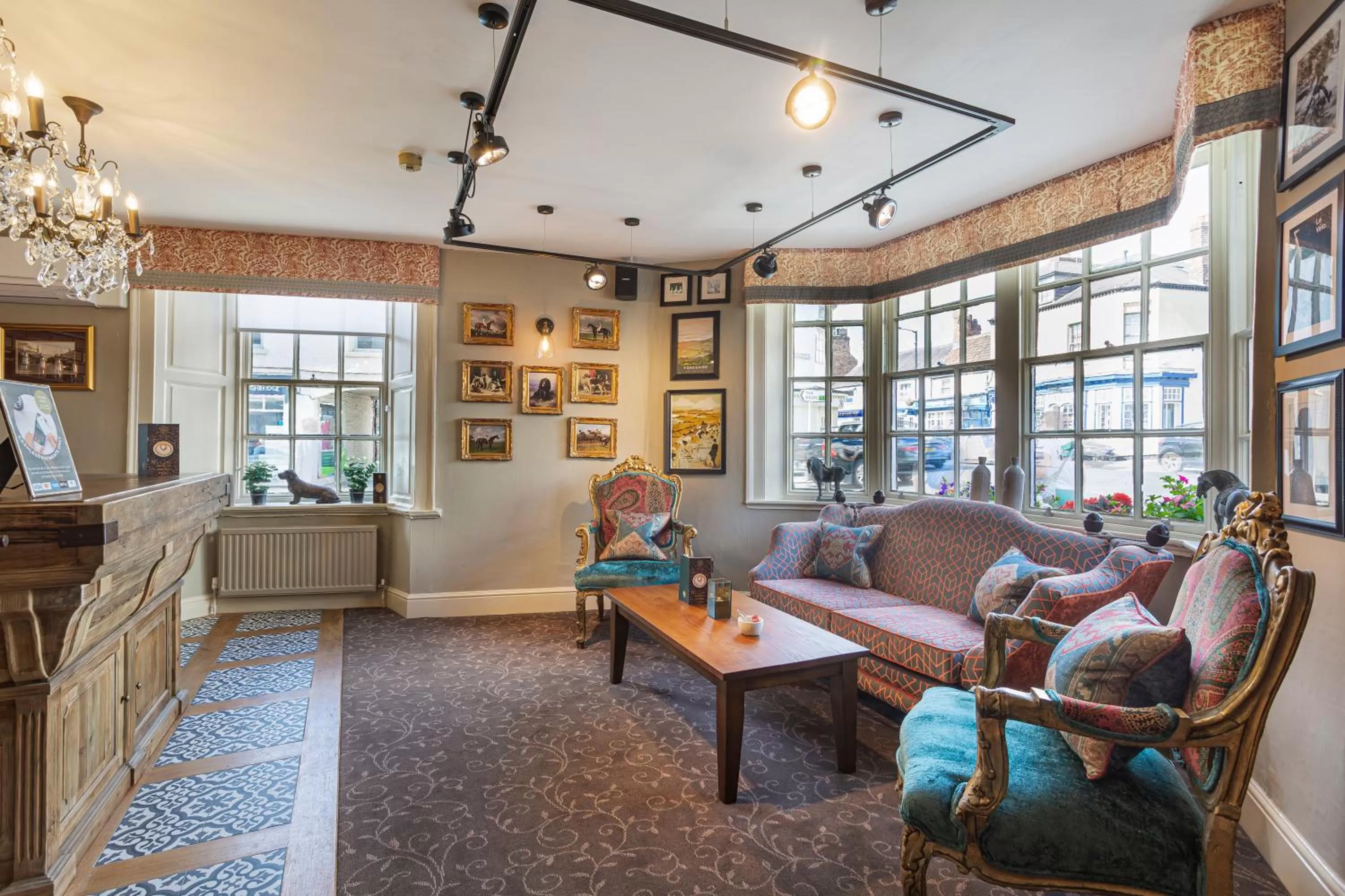 Lounge or bar in The Crown Hotel, Boroughbridge, North Yorkshire - The Coaching Inn Group
