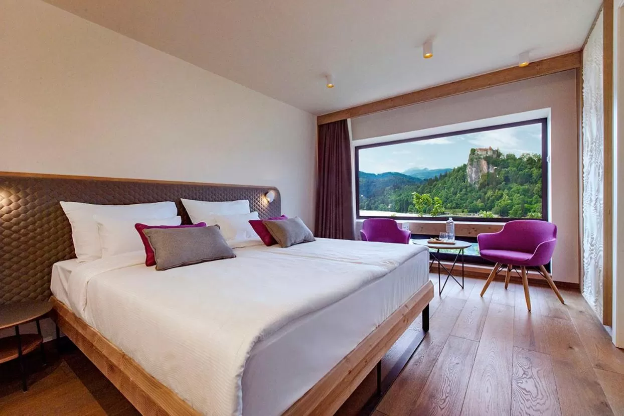Bedroom, Bed in Hotel Park - Sava Hotels & Resorts