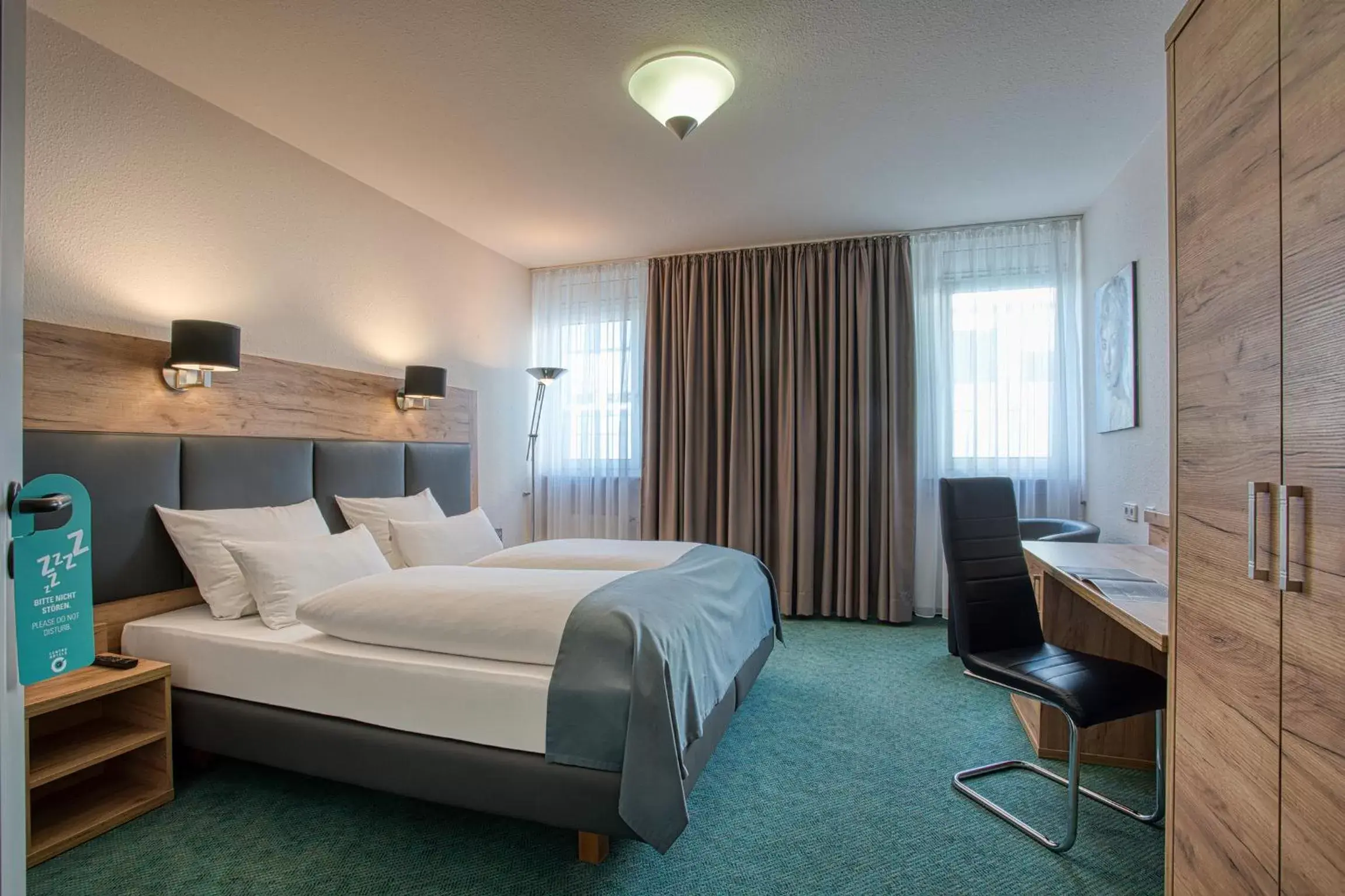 Photo of the whole room, Bed in Centro Hotel Böblingen