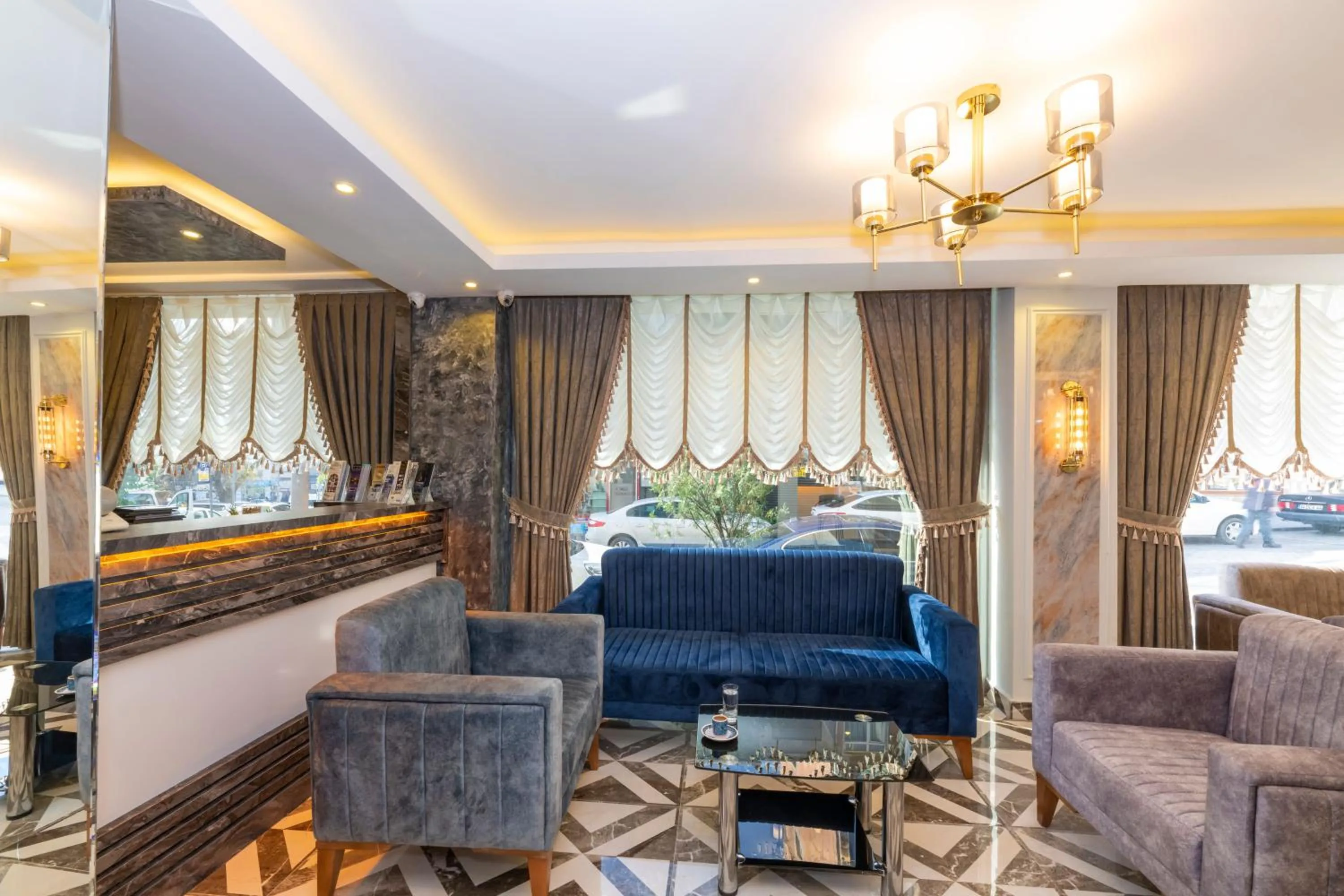 Lobby or reception in Hotel Yesilpark