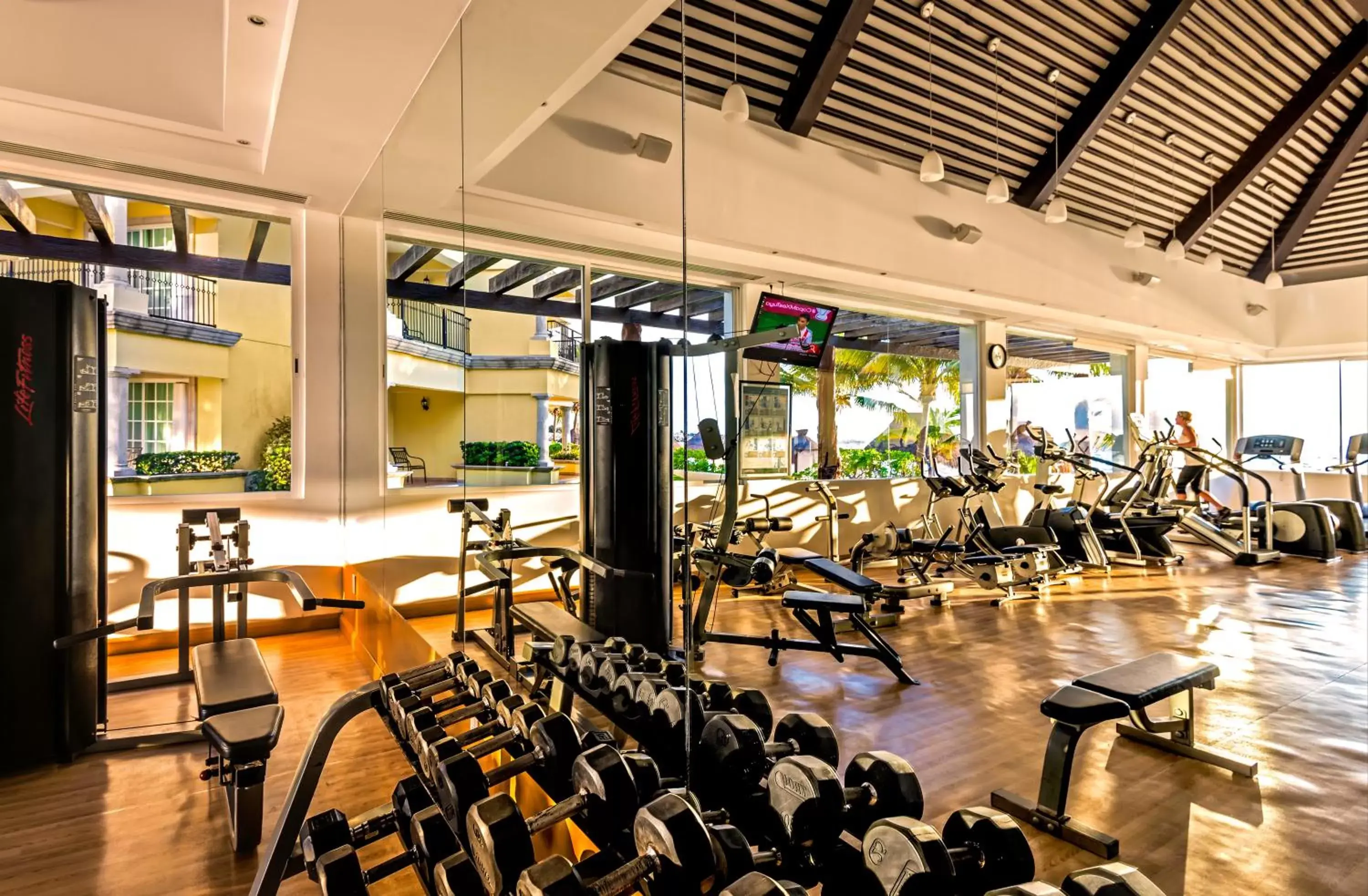 Fitness centre/facilities, Restaurant/Places to Eat in Hotel Marina El Cid Spa & Beach Resort - All Inclusive