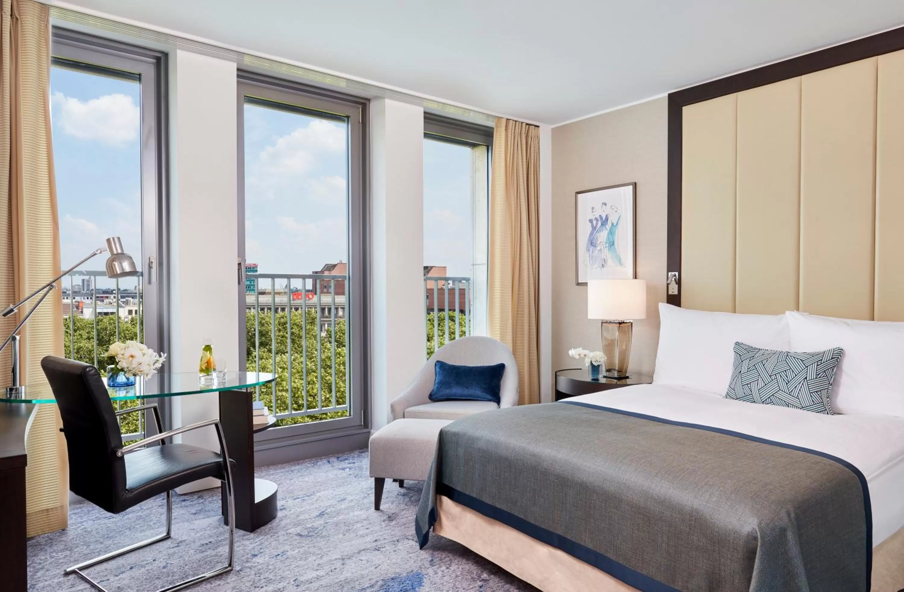 Superior Queen Room in Hotel Kö59 Düsseldorf - Member of Hommage Luxury Hotels Collection