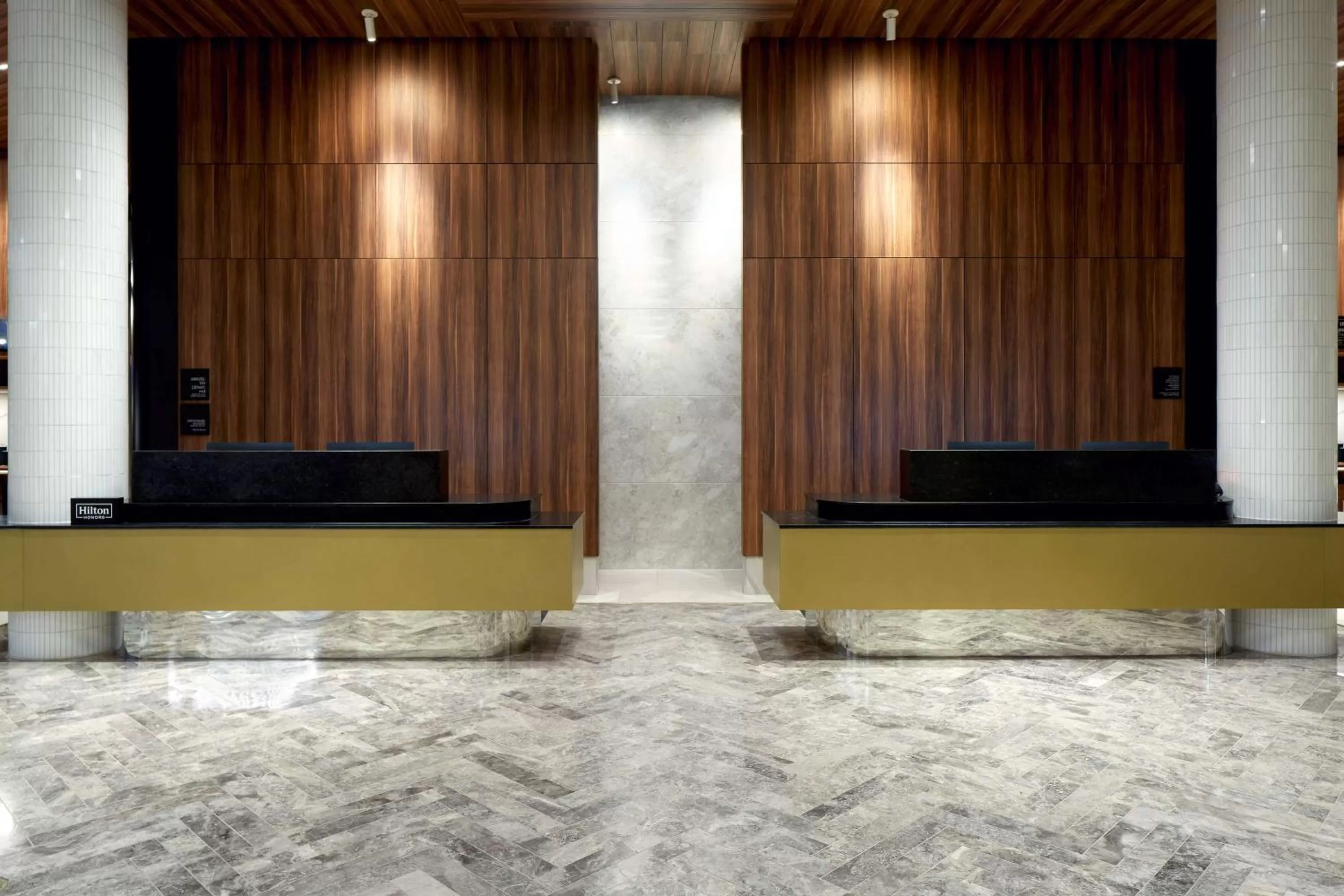 Lobby or reception in Hilton Garden Inn Montreal Midtown, Quebec, Canada