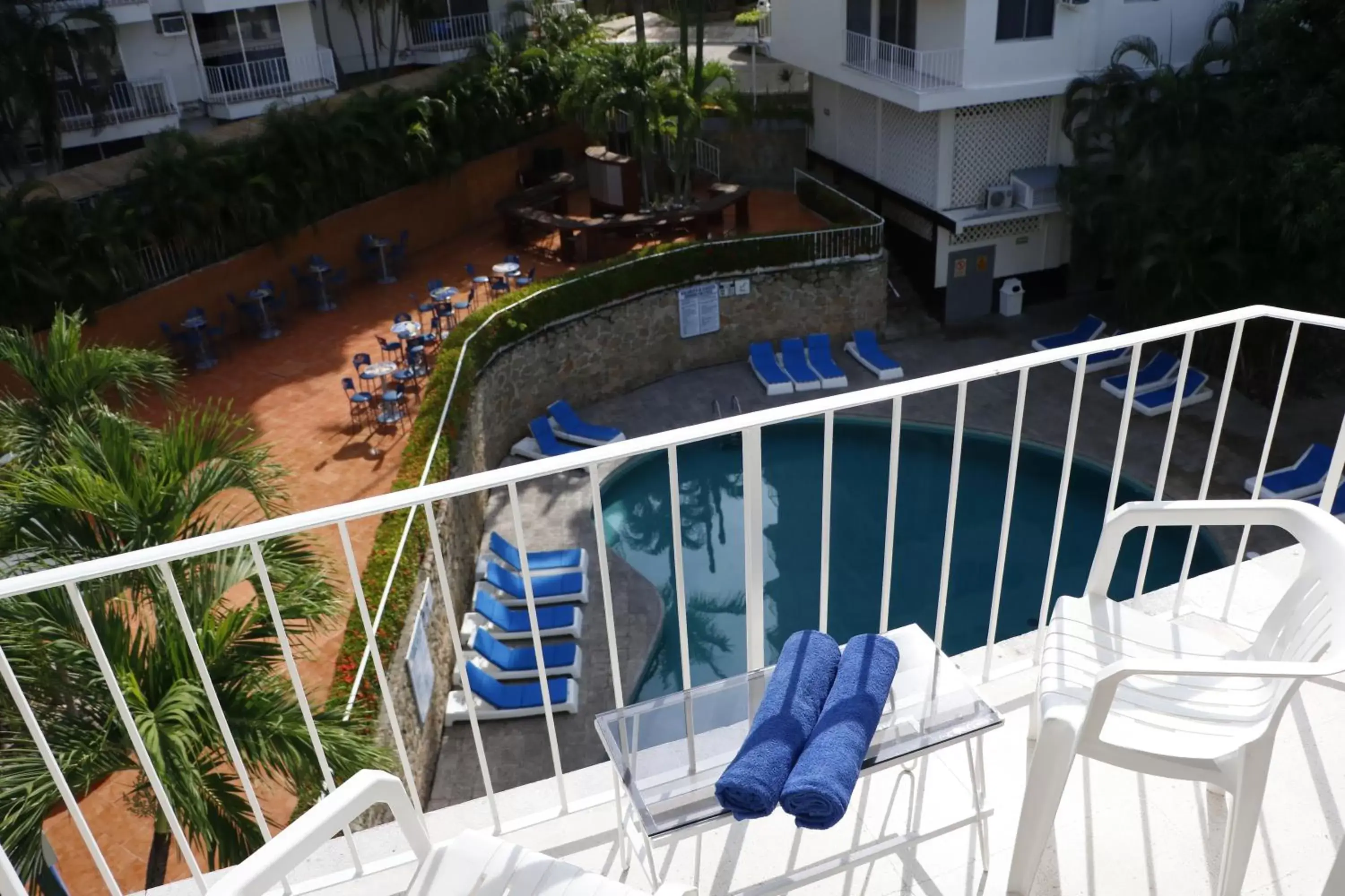 Pool View in Alba Suites Acapulco