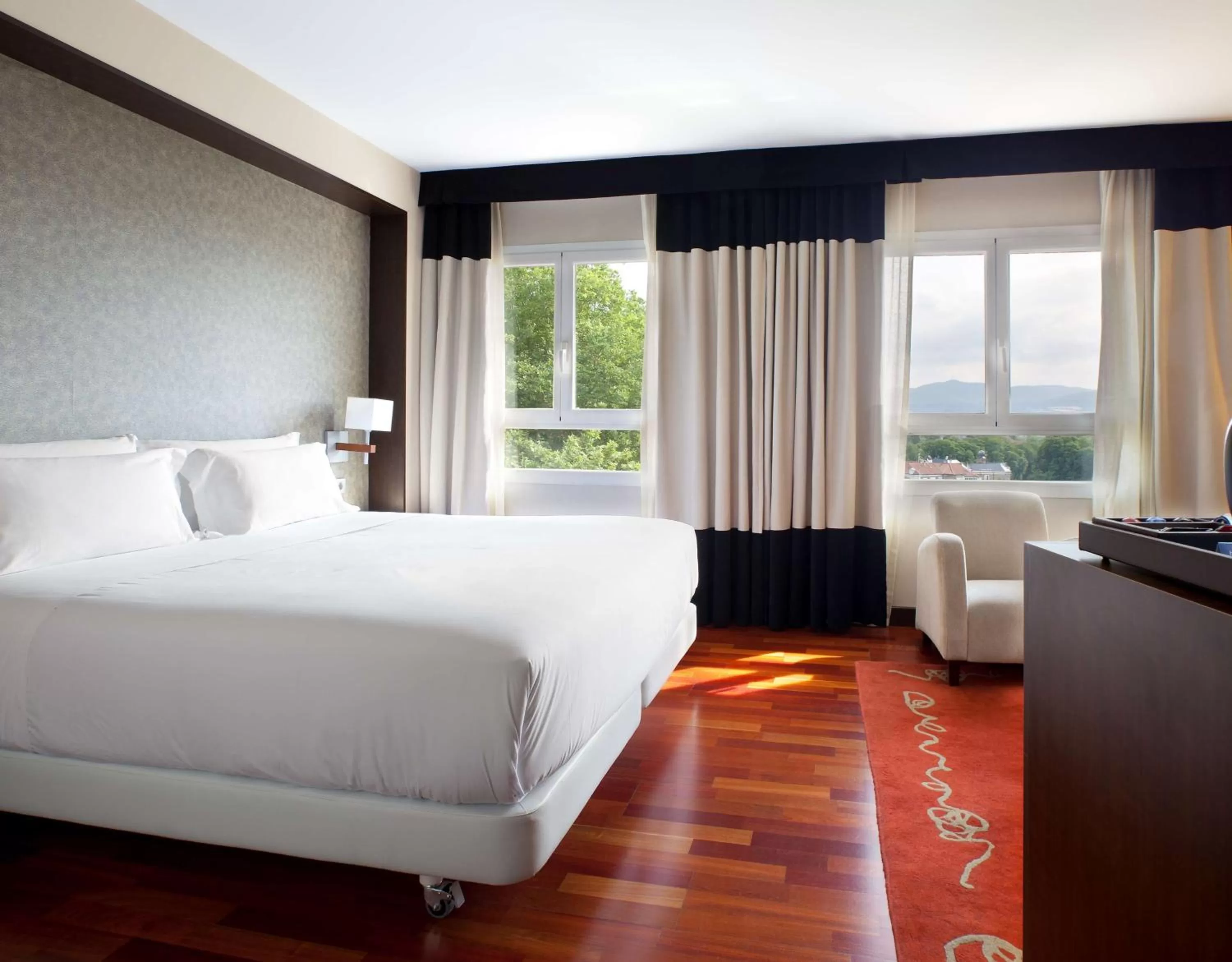 Bedroom, Bed in NH Canciller Ayala Vitoria