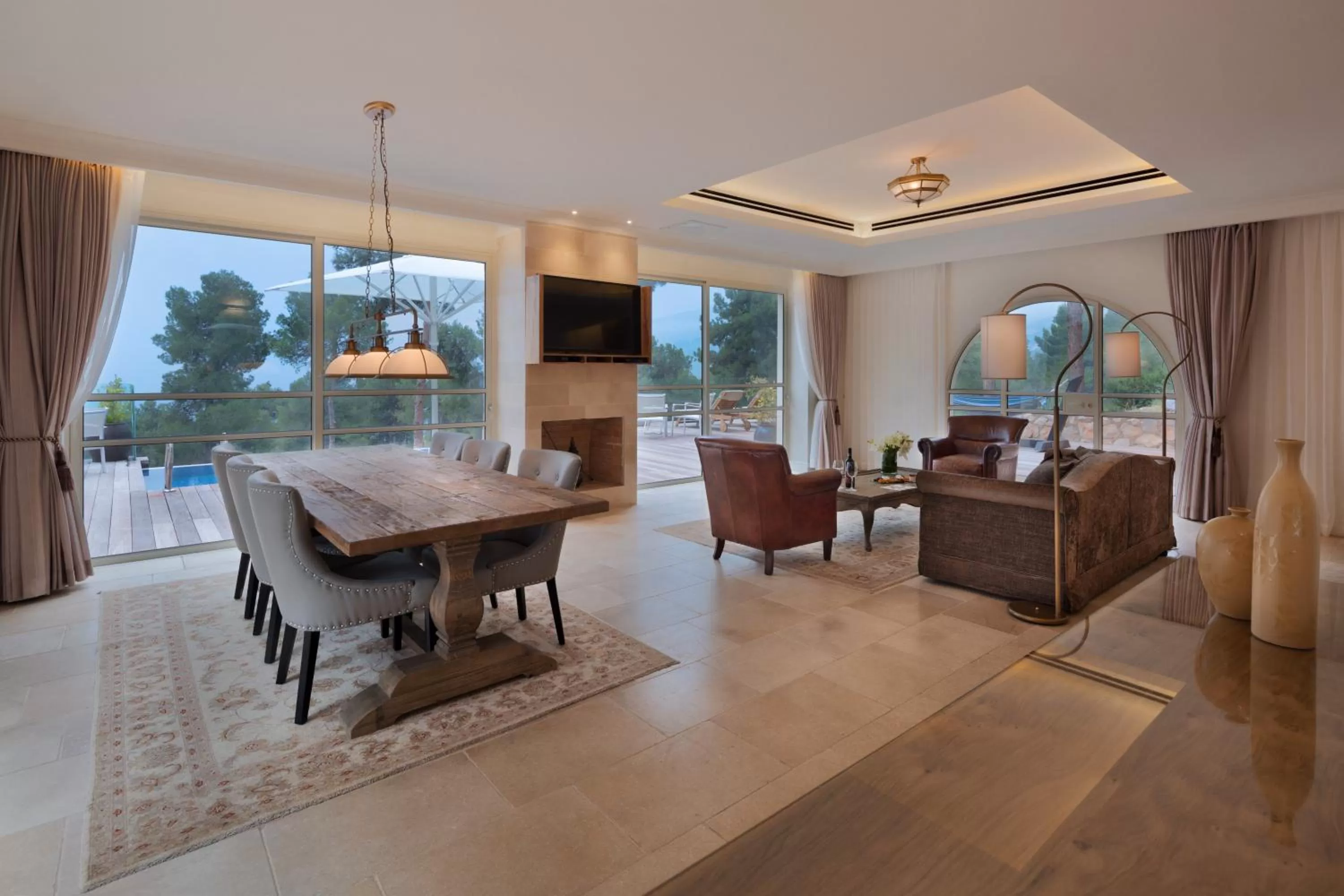 Living room in Herbert Samuel Bayit Bagalil Boutique