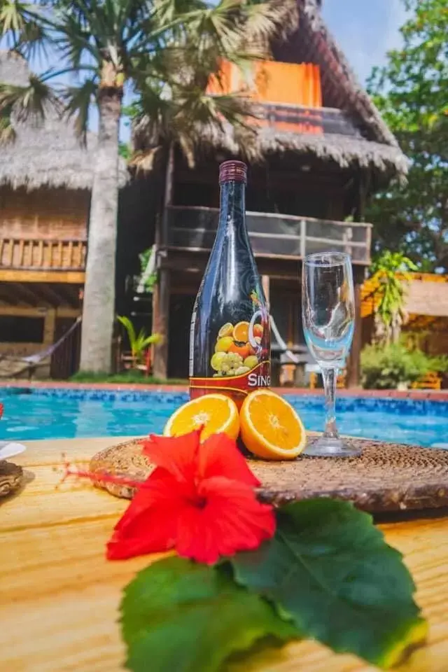 Swimming Pool in Cabarete Maravilla Eco Lodge Boutique Beach Surf & Kite