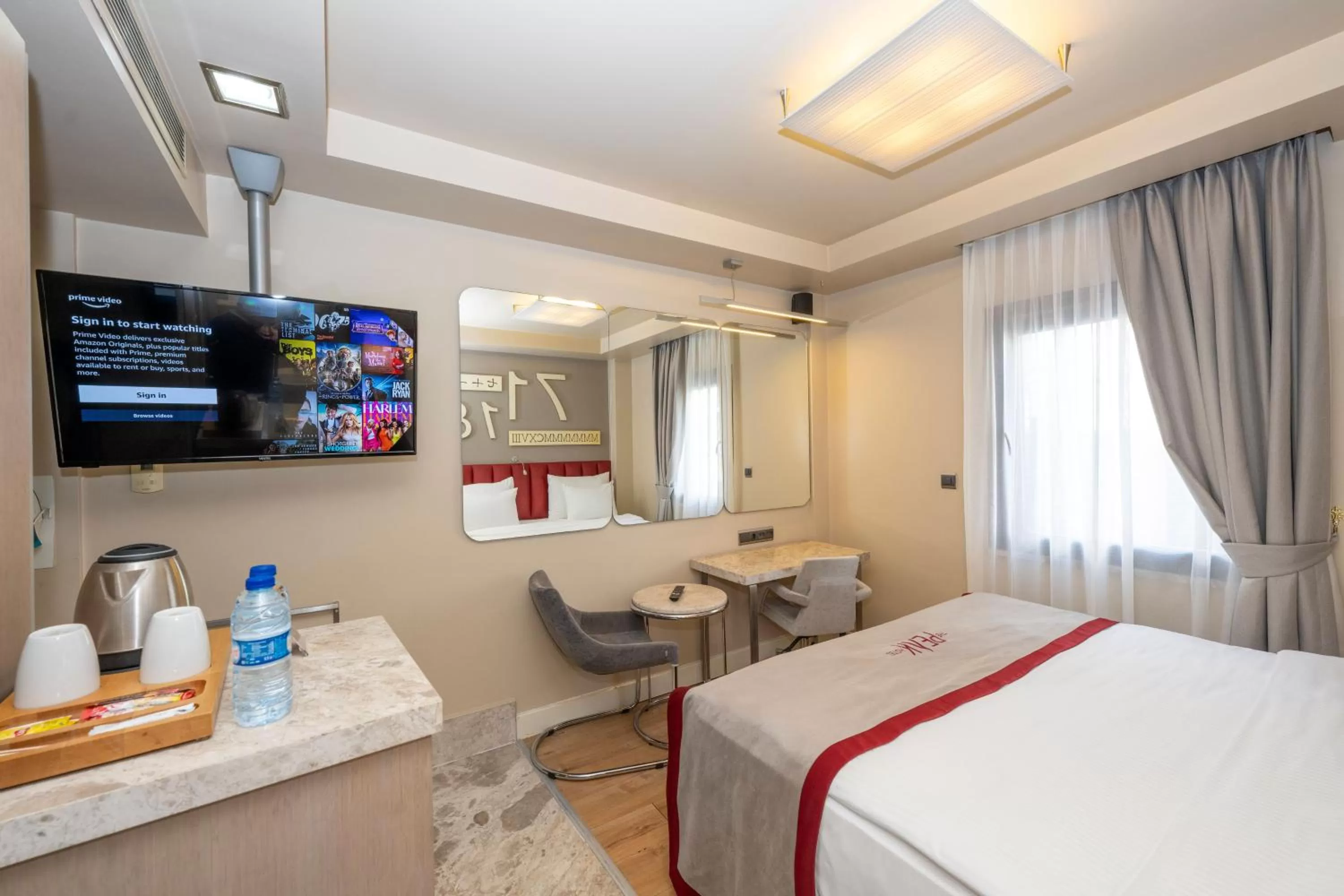 Living room, Bed in Ramada By Wyndham Istanbul Pera Taksim