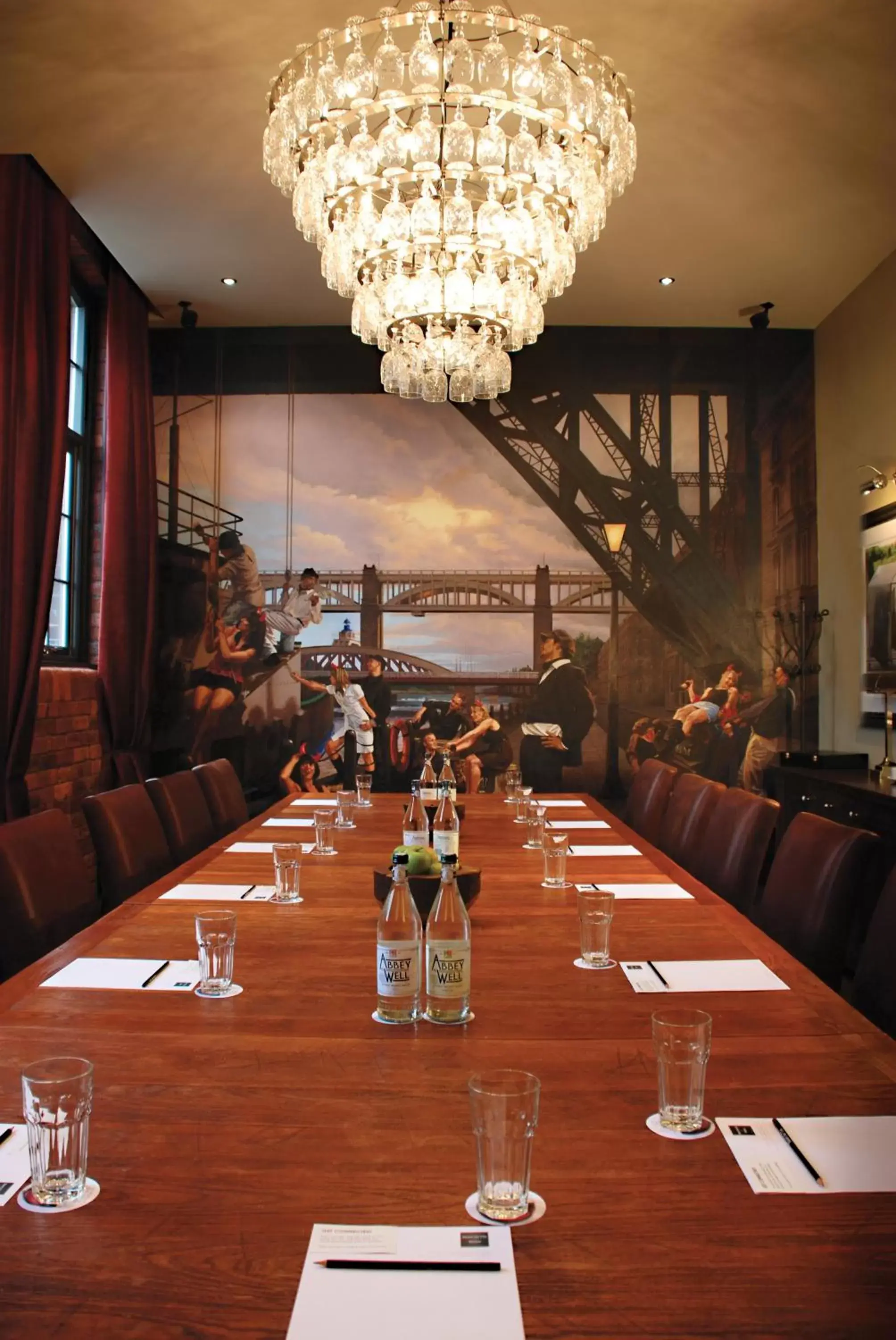 Meeting/conference room, Restaurant/Places to Eat in Hotel Du Vin Newcastle