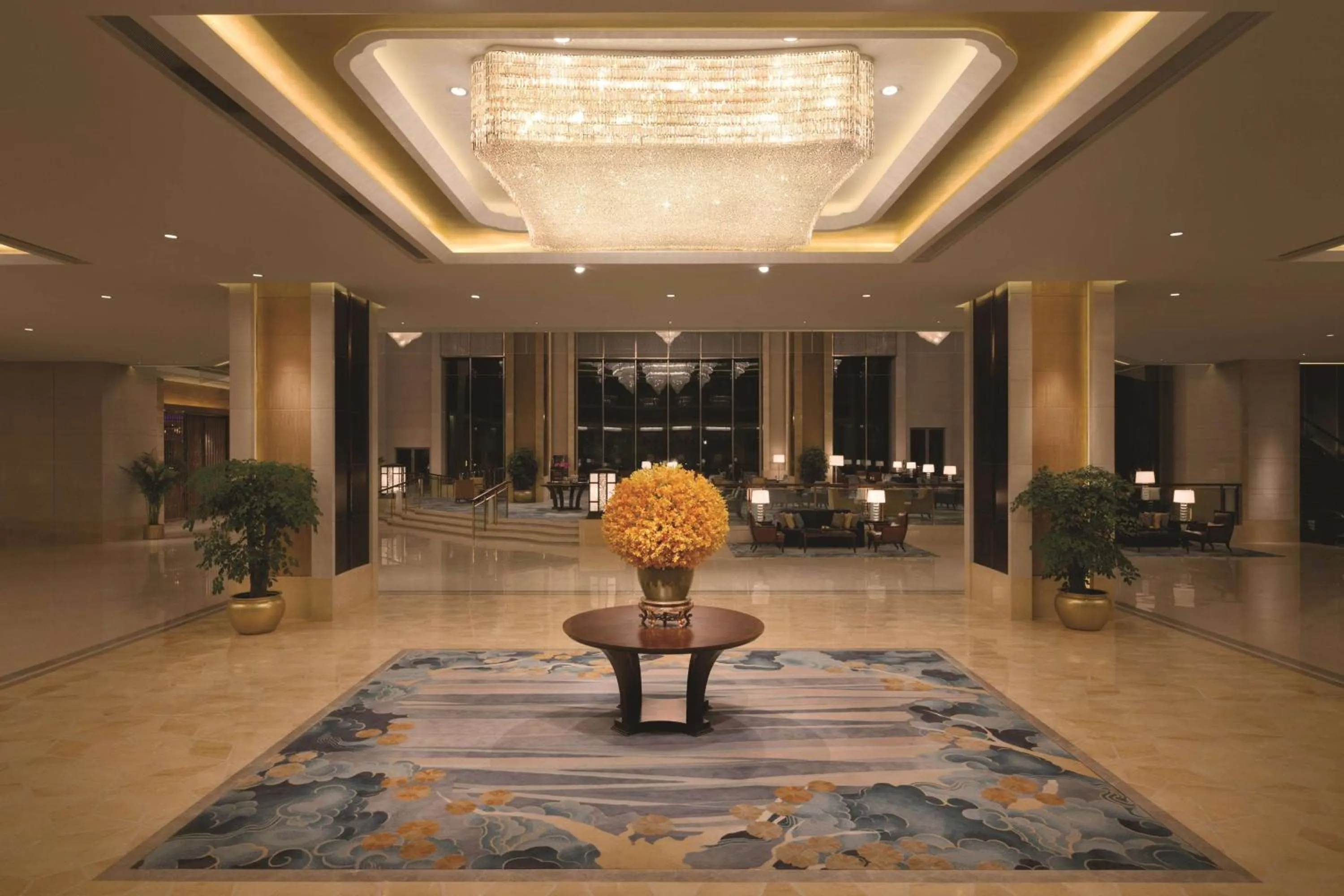 Lobby or reception in Shangri-La Hefei