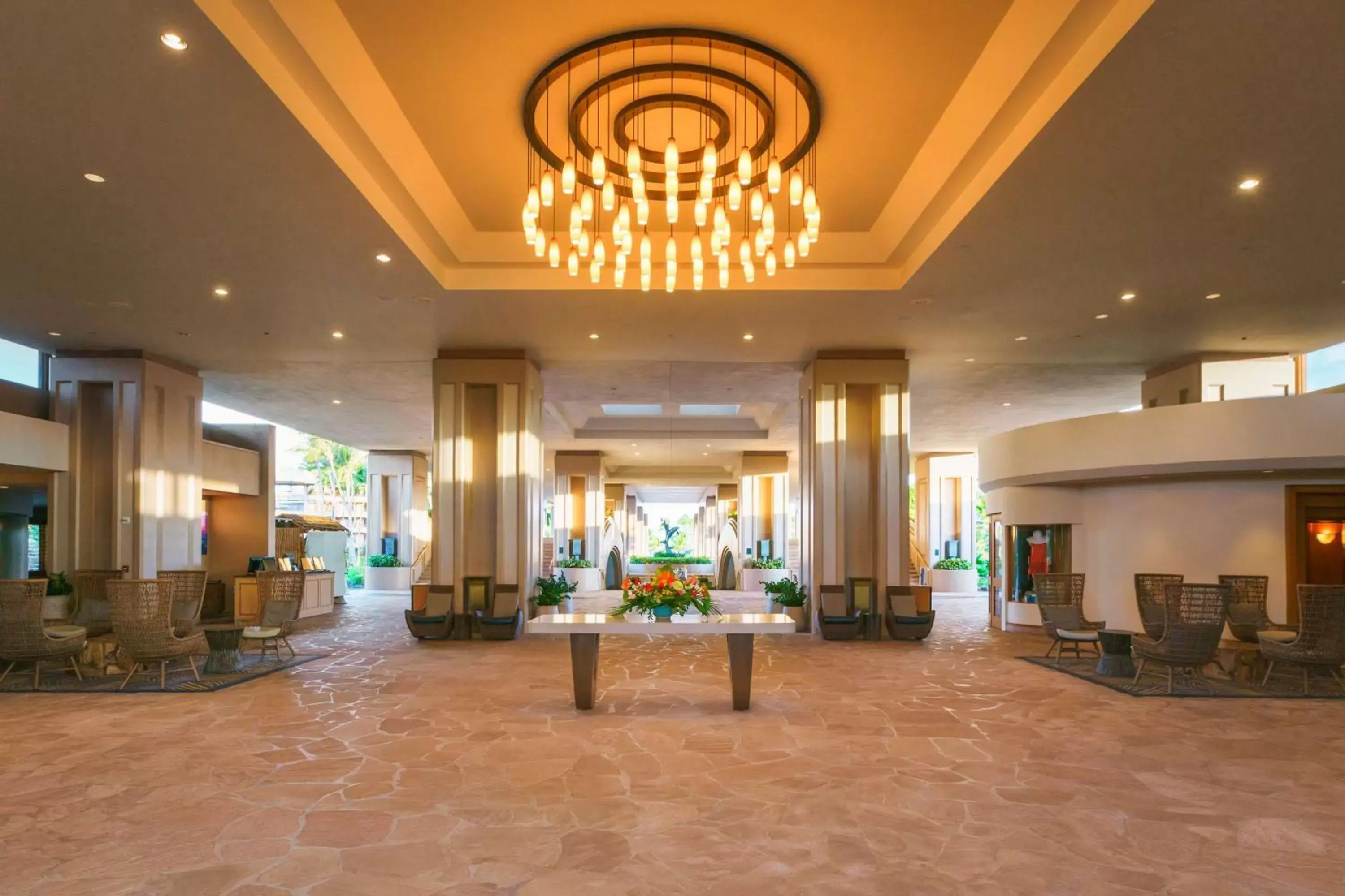Lobby or reception in Hilton Waikoloa Village