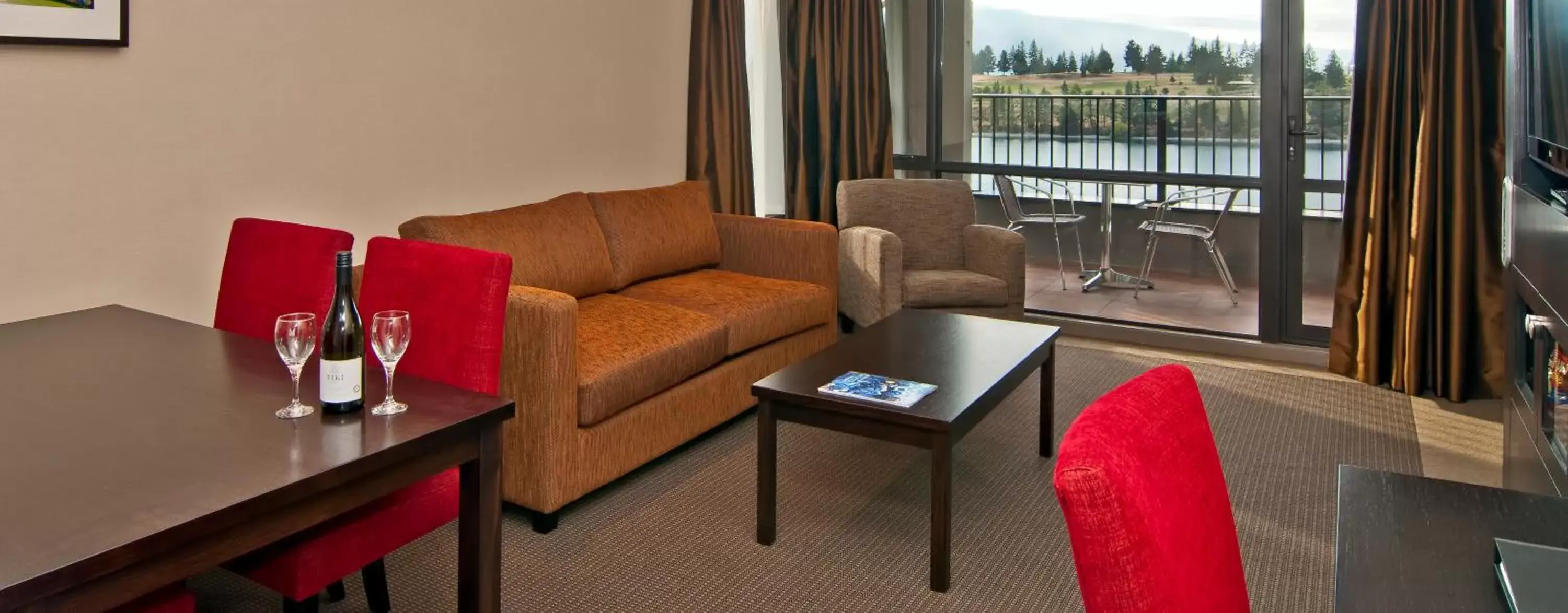 View (from property/room), Seating Area in Copthorne Hotel & Resort Lakefront Queenstown