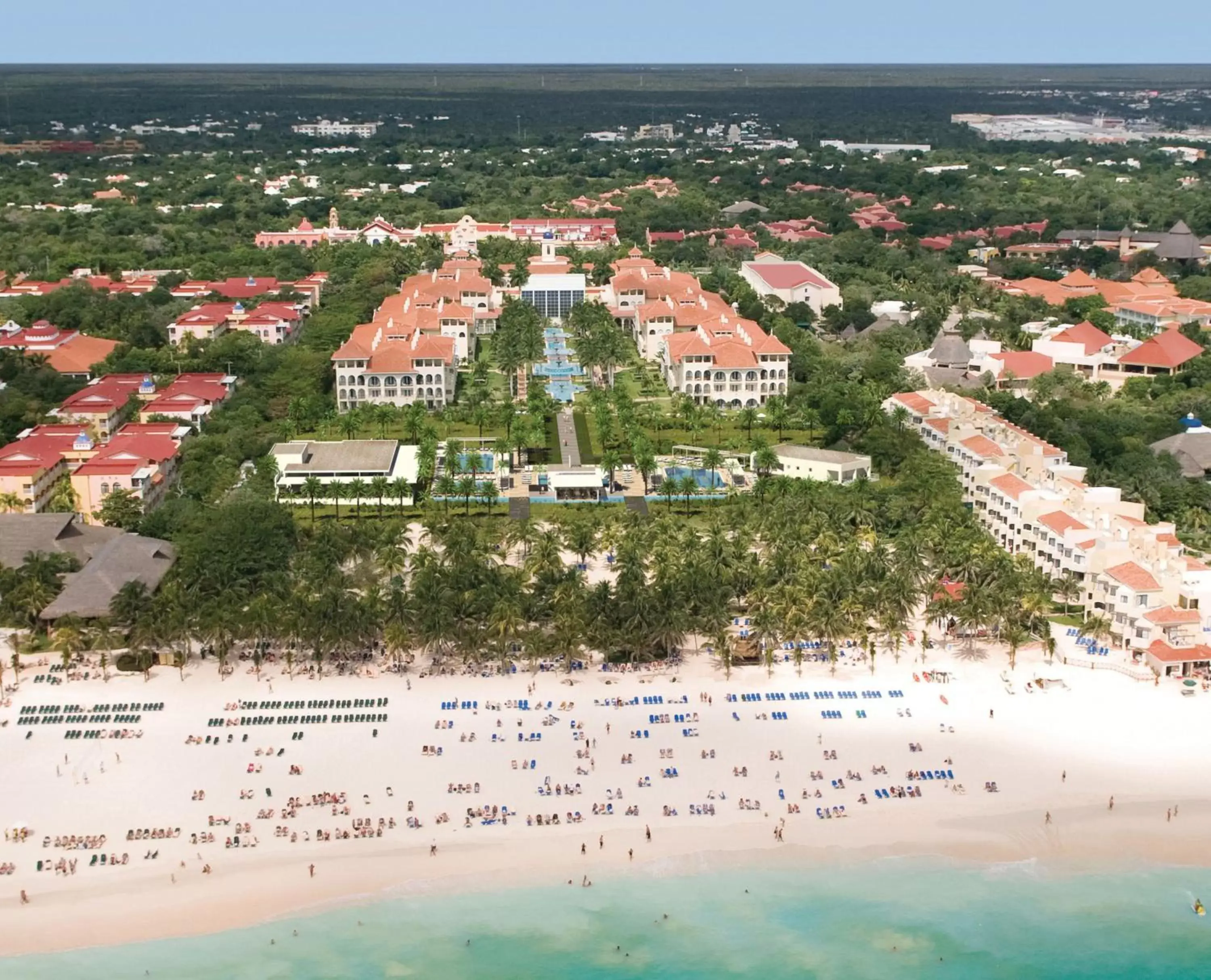 Bird's eye view, Bird's-eye View in Riu Palace Mexico - All Inclusive