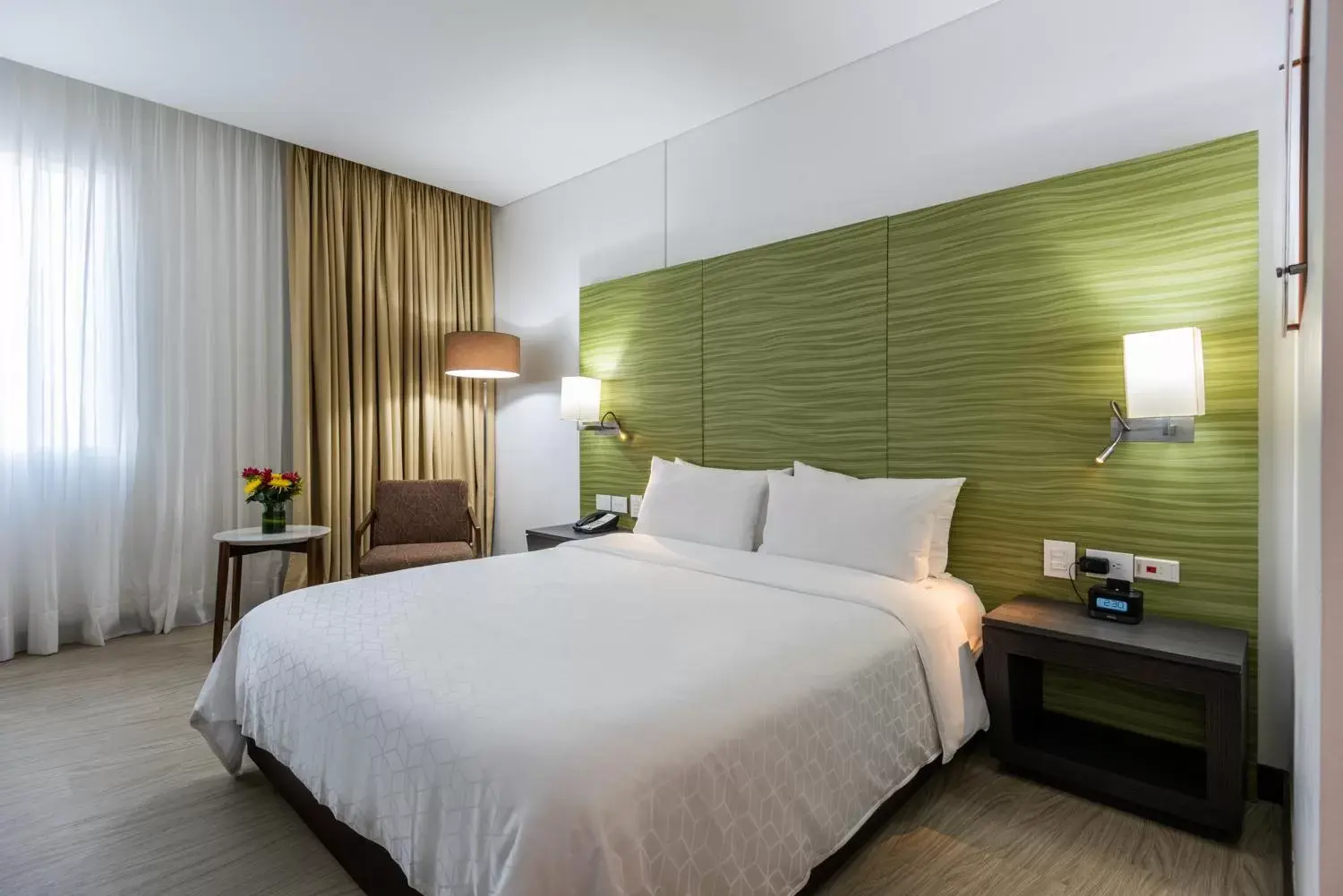 Bed in Holiday Inn Express - Cartagena Bocagrande, an IHG Hotel