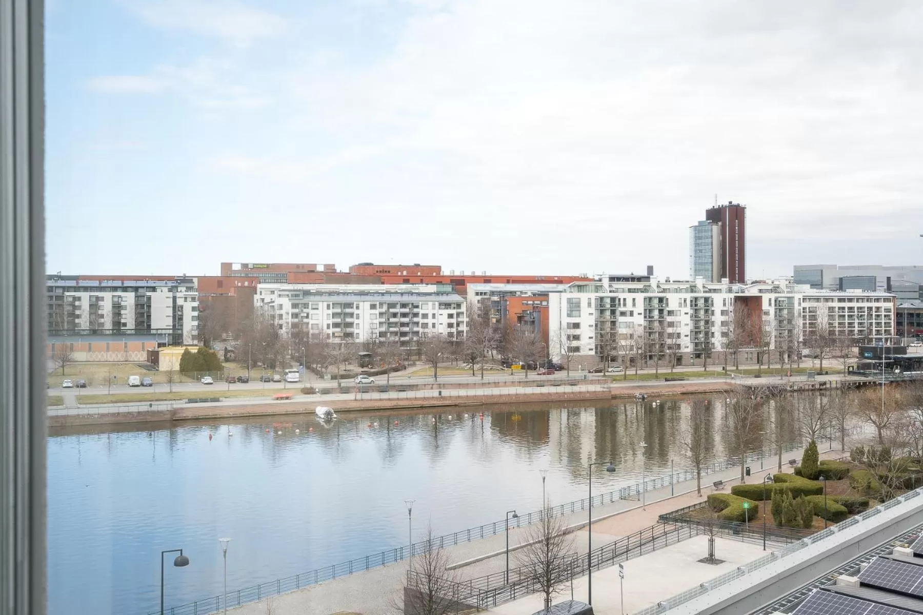Sea view in Hiisi Hotel Helsinki Jätkäsaari