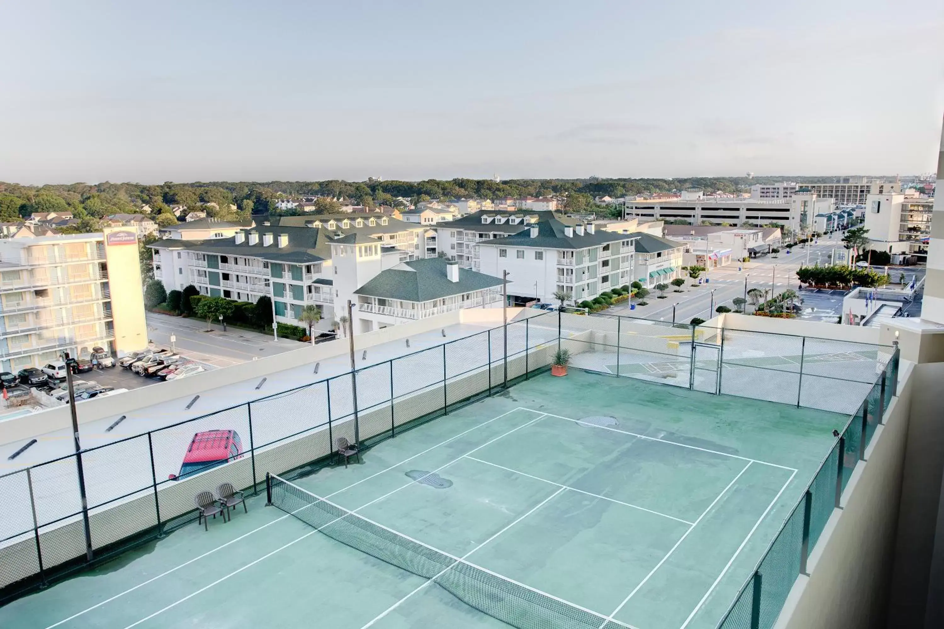 Tennis court, City View in Turtle Cay Resort