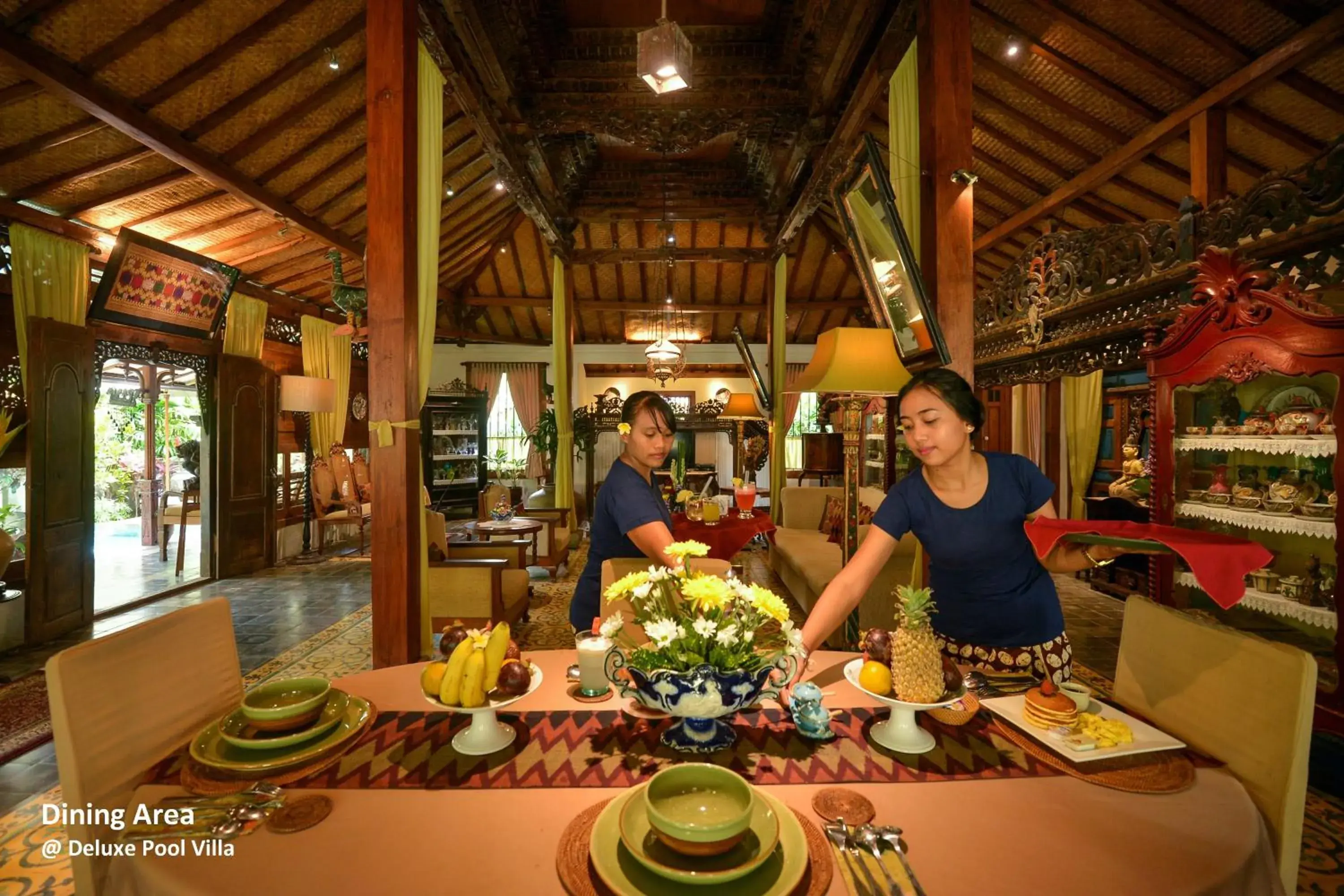 People, Restaurant/Places to Eat in Ubud Syailendra Heritage Villas by EPS