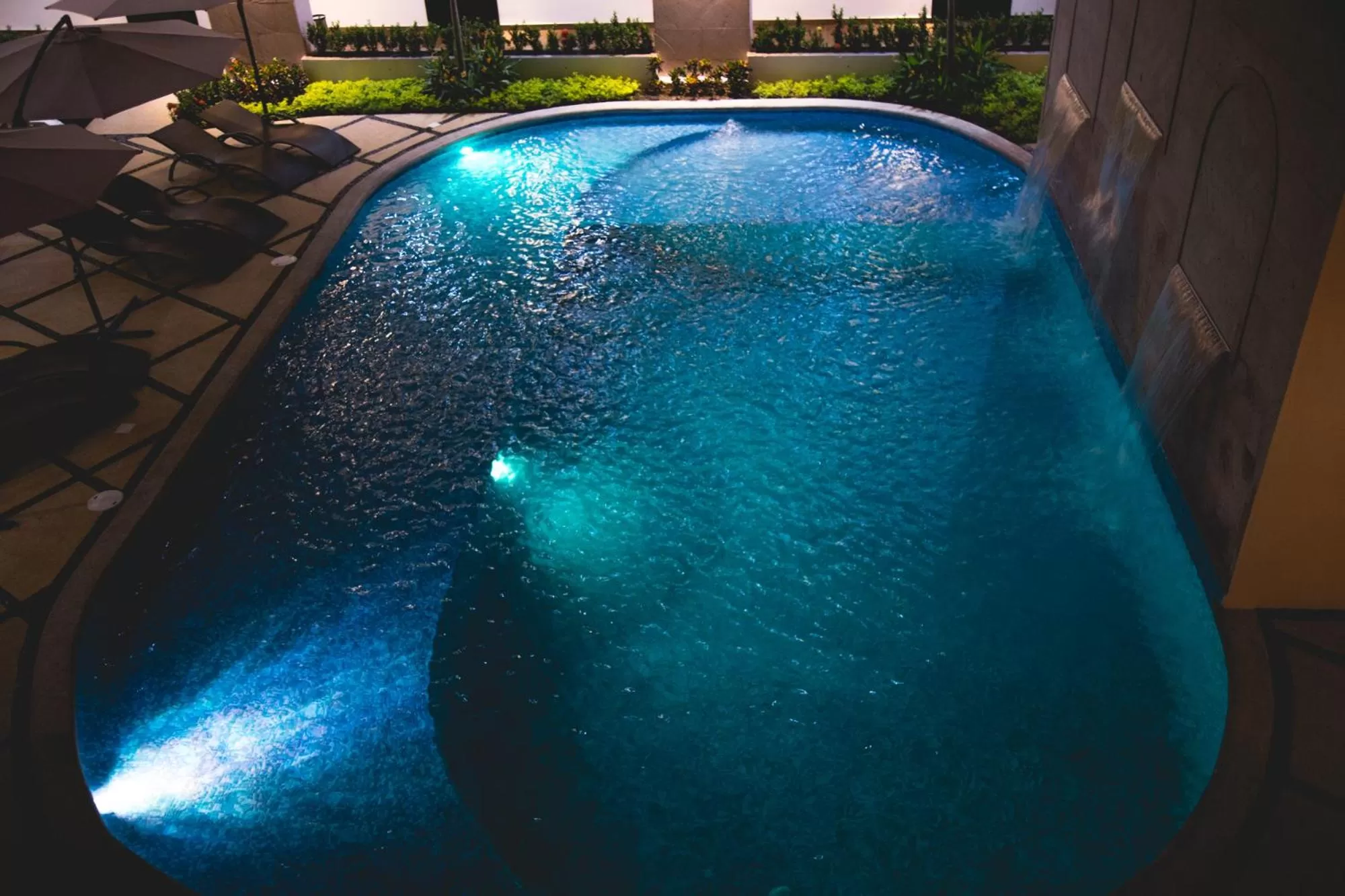 Swimming pool in Luxury Hotel Inn