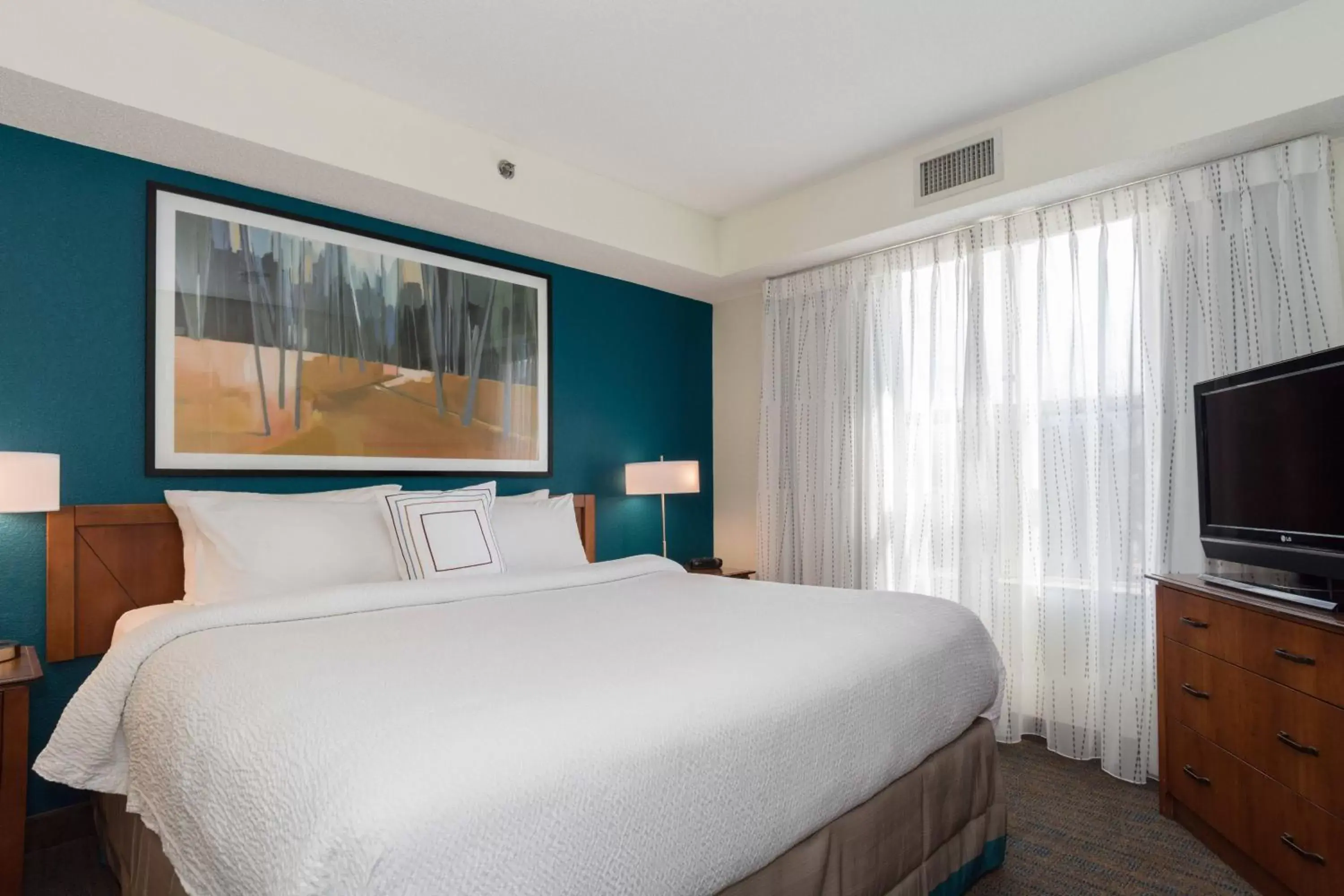 Bedroom, Bed in Residence Inn by Marriott Lake Norman