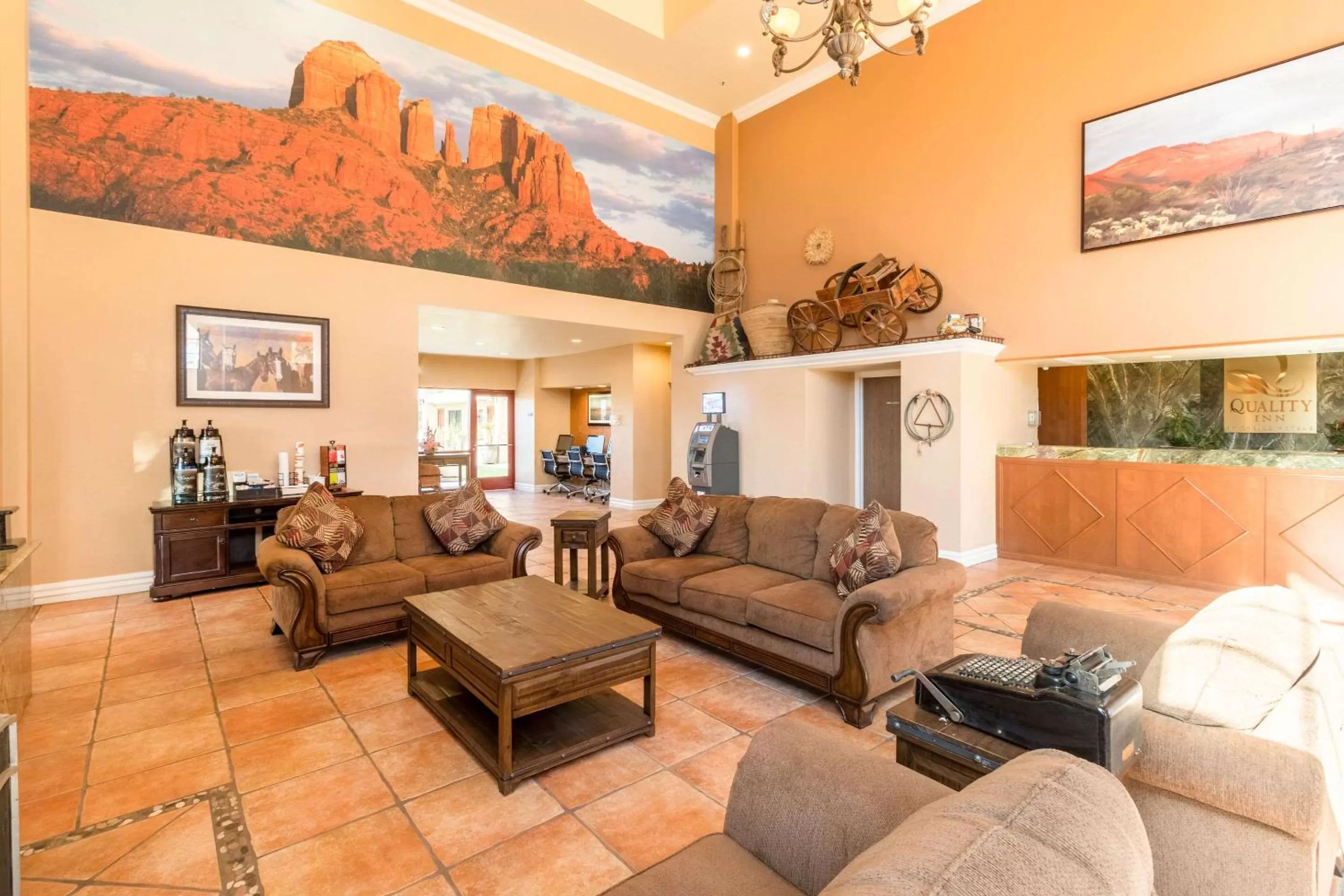 Lobby or reception in Quality Inn Casa Grande I-10