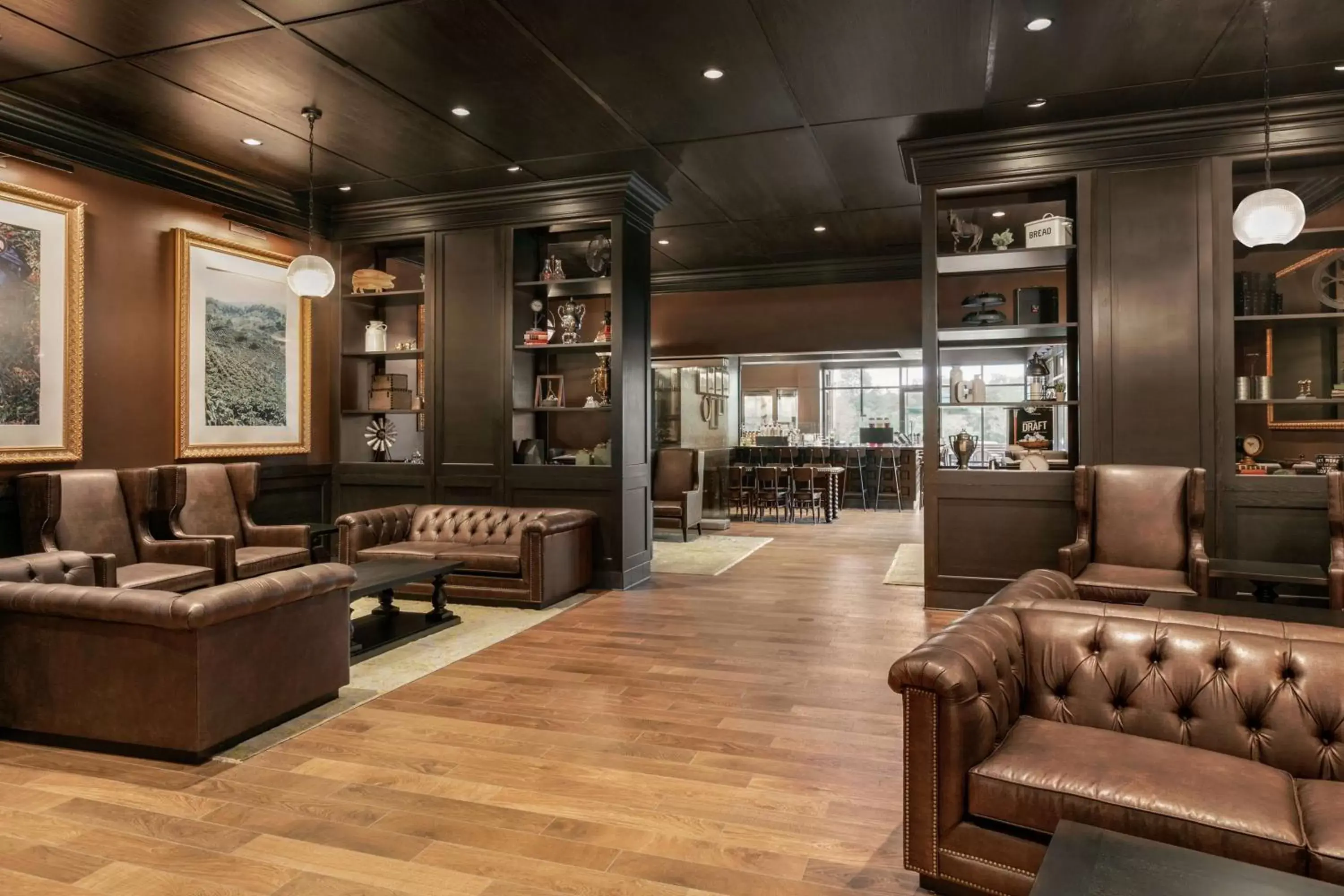 Dining area, Lobby/Reception in Embassy Suites By Hilton Berkeley Heights