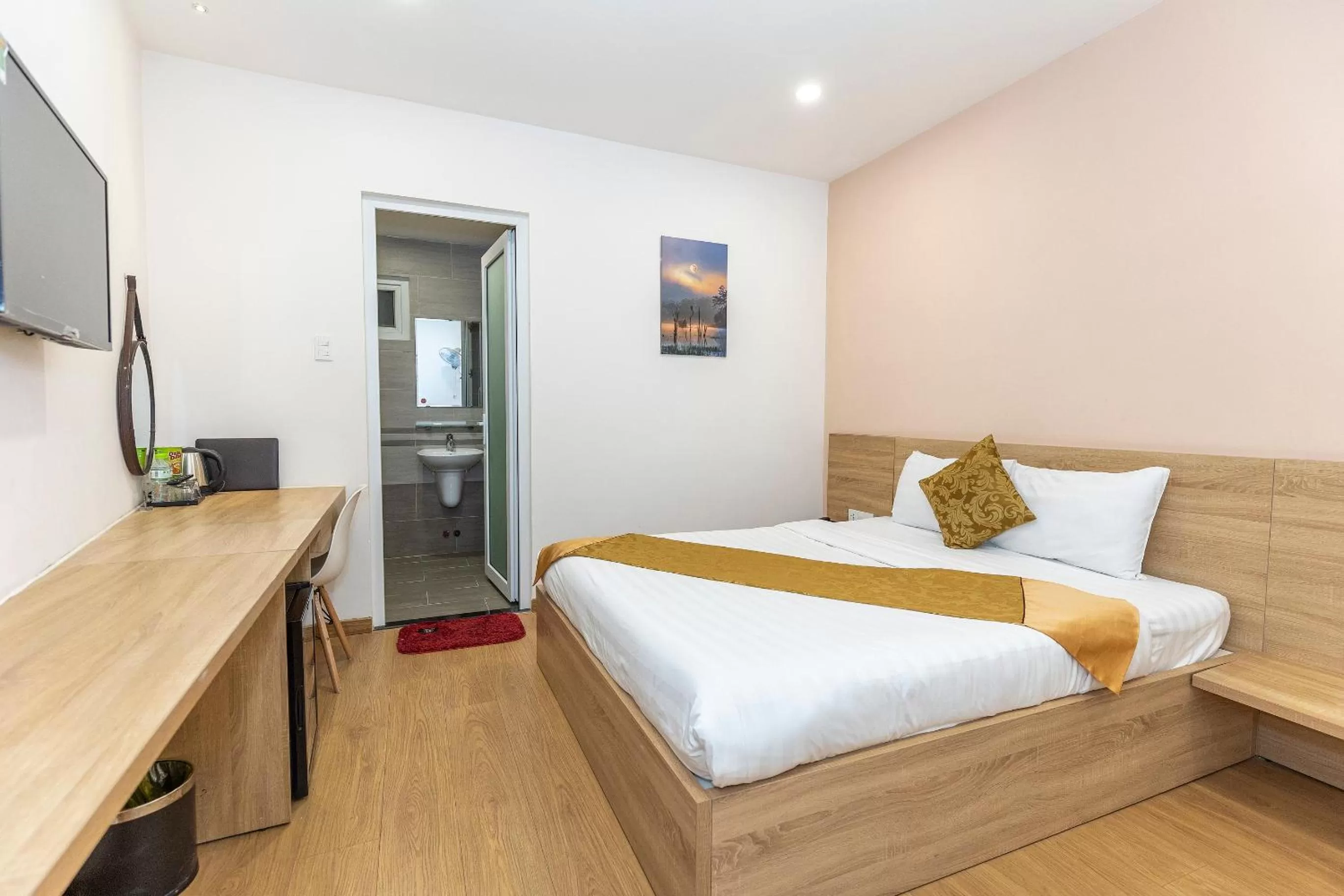 Photo of the whole room, Bed in Centro Hotel Da Lat