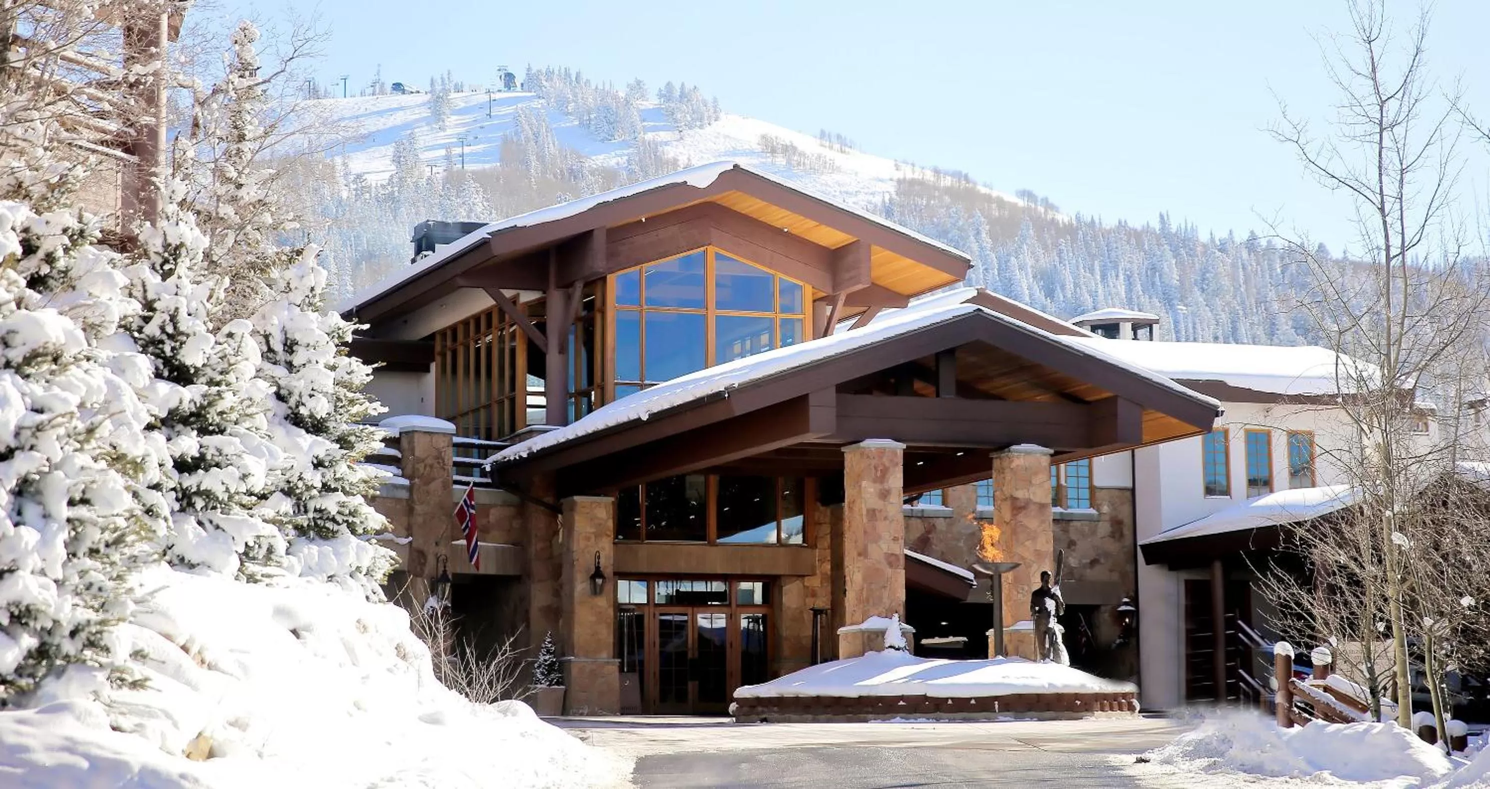 Property building in Stein Eriksen Lodge Deer Valley