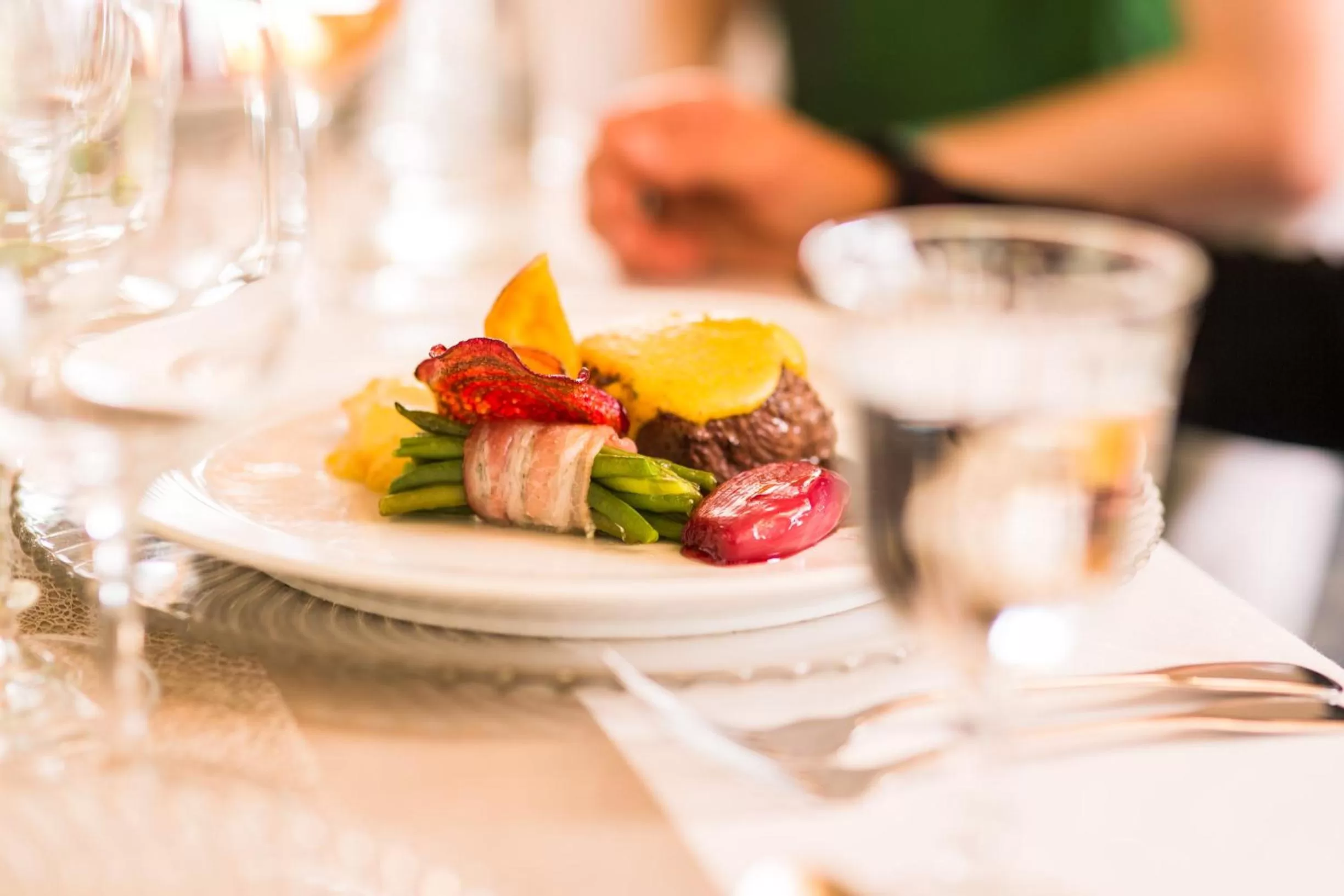 Food close-up in IMbery Hotel & Restaurant Hinterzarten