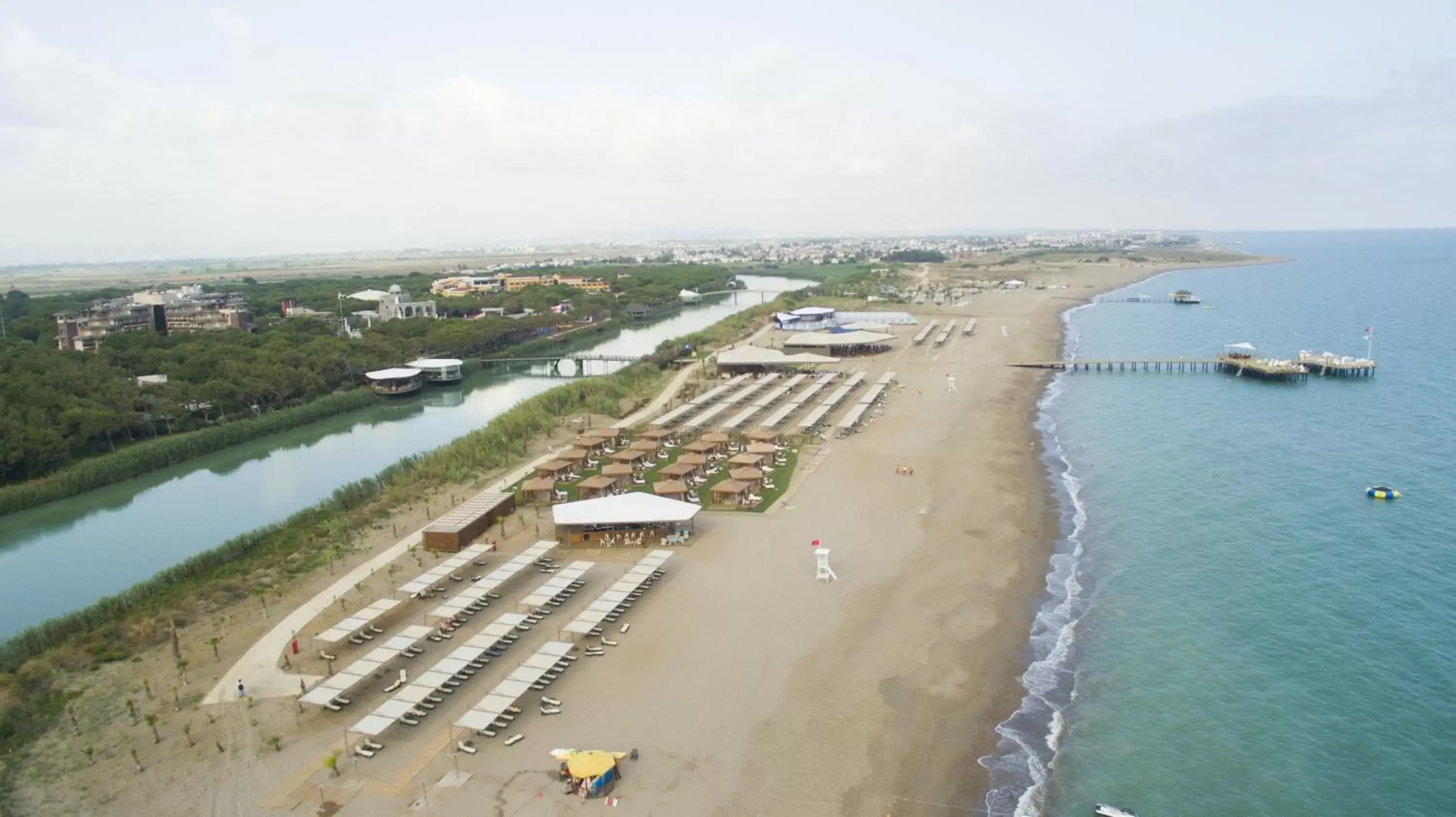 Beach, Bird's-eye View in Xanadu Resort Hotel - High Class All Inclusive