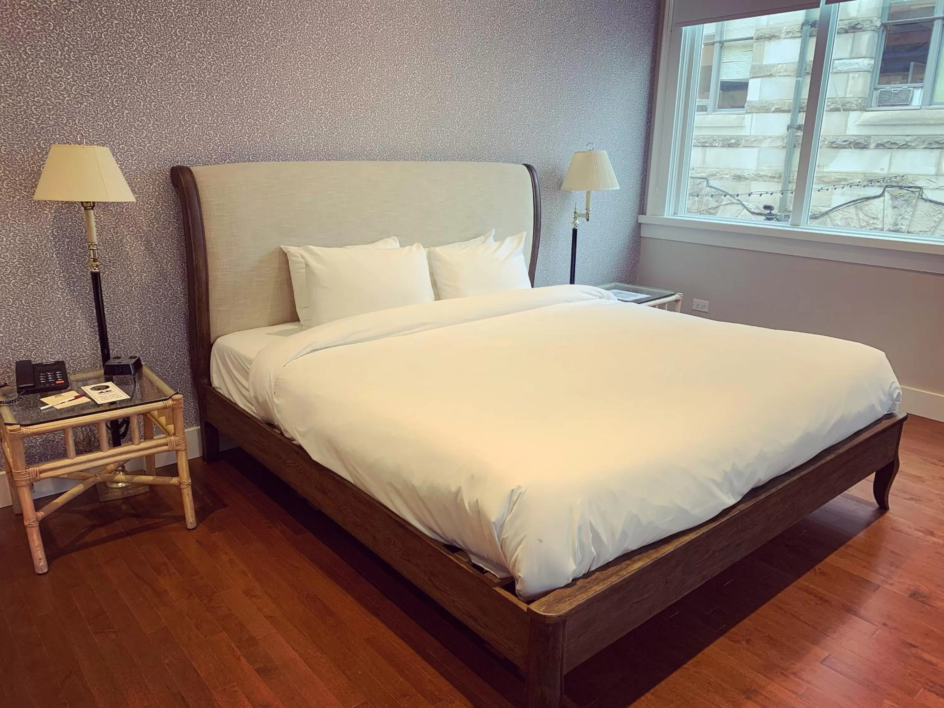 Bed in The Bedford Regency Hotel