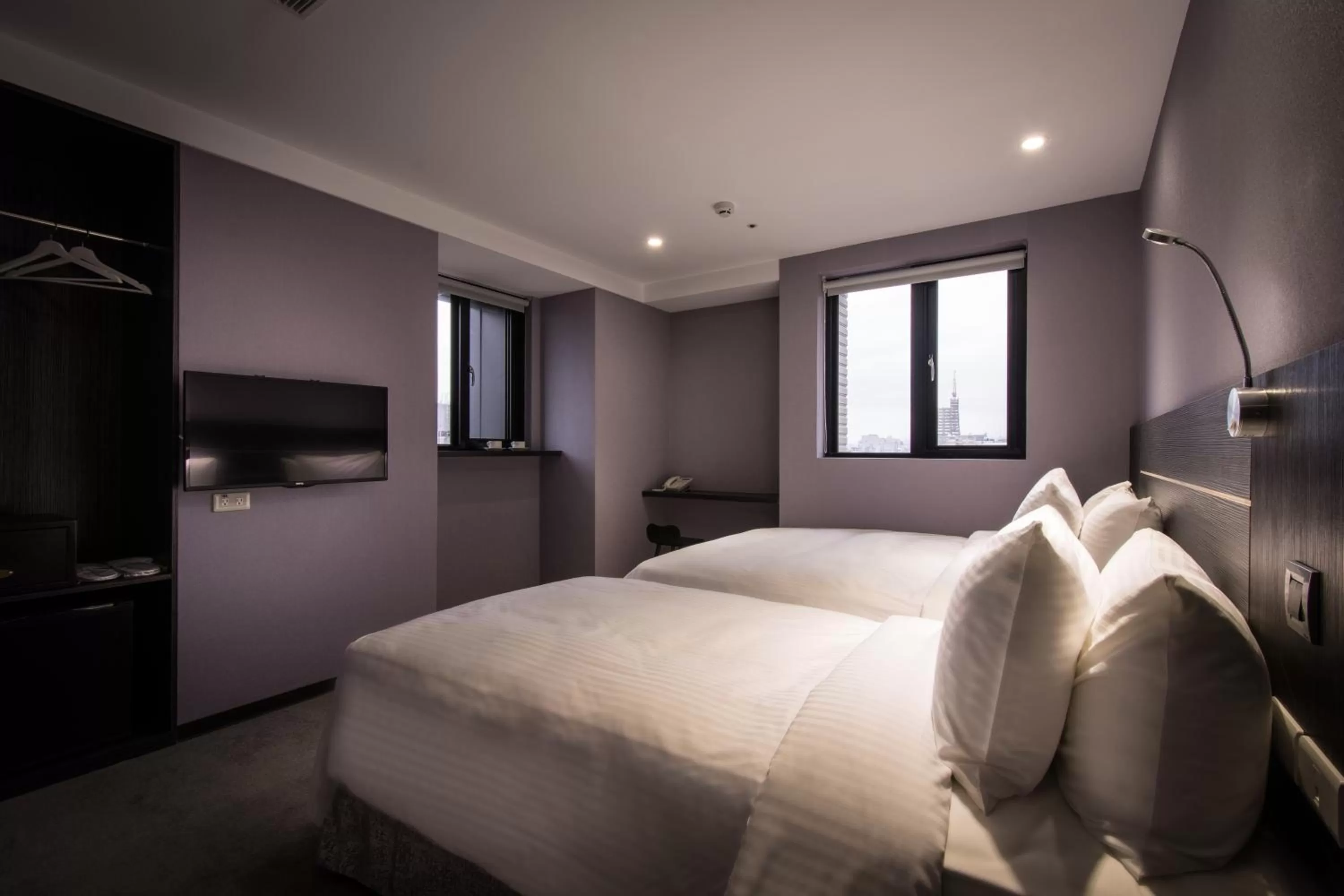 Photo of the whole room, Bed in Yi Su Hotel-Taipei Ningxia