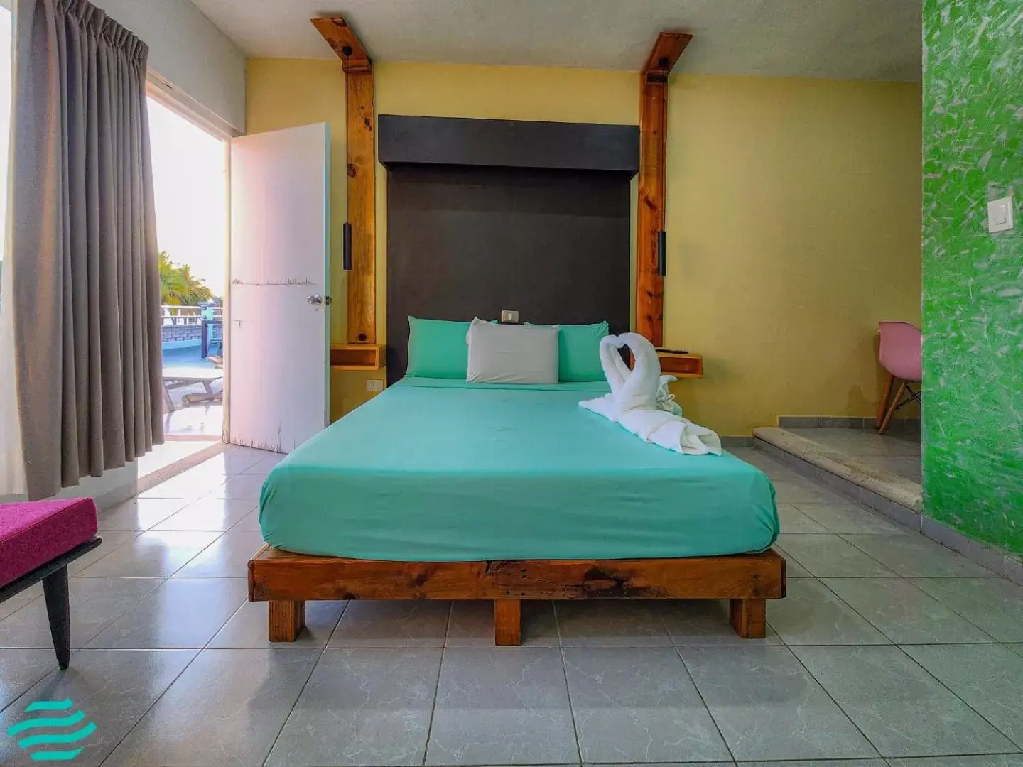 Bed in Antillas