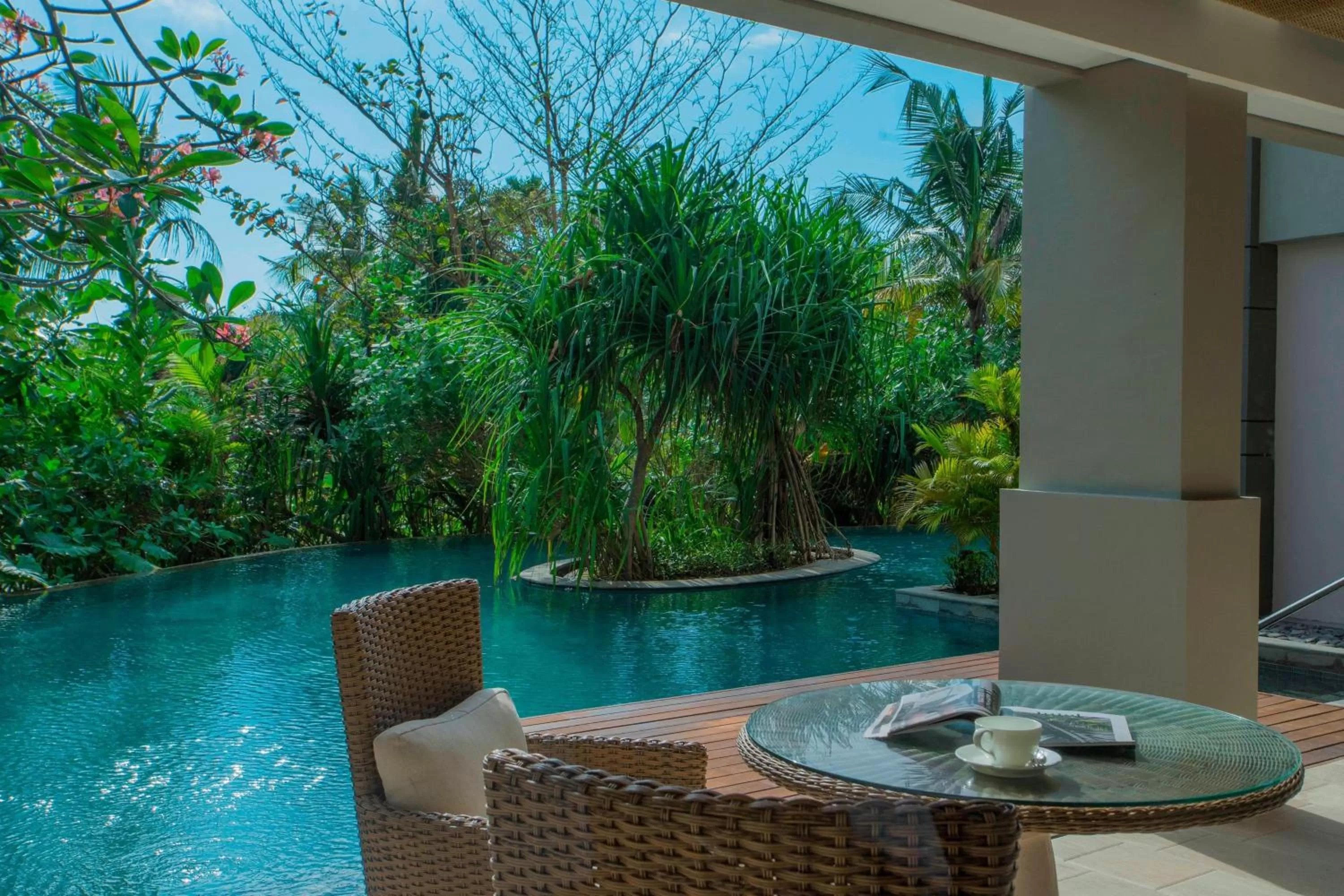 Swimming pool in The Ritz-Carlton Bali