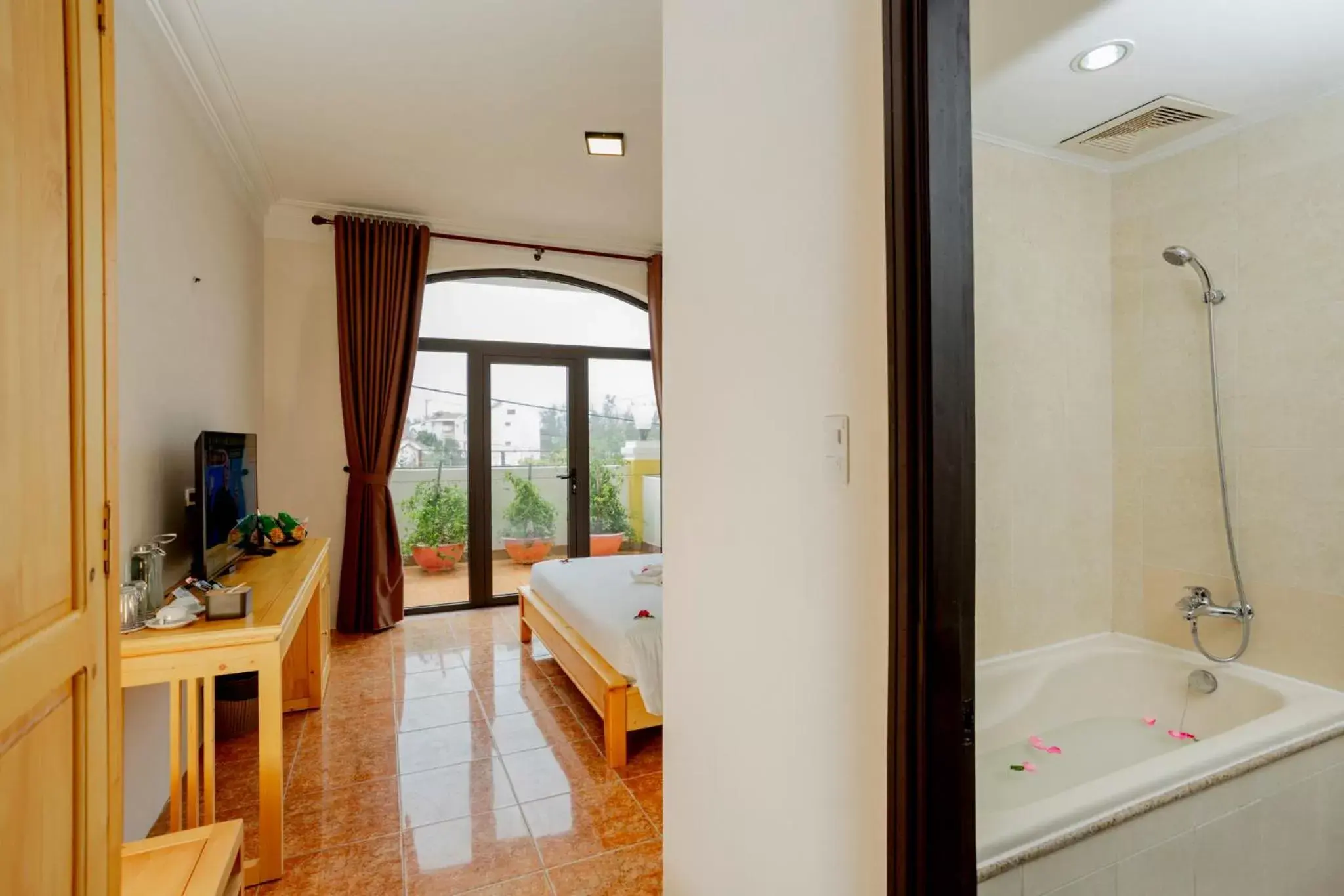 Bedroom in Sea and Sand Hotel