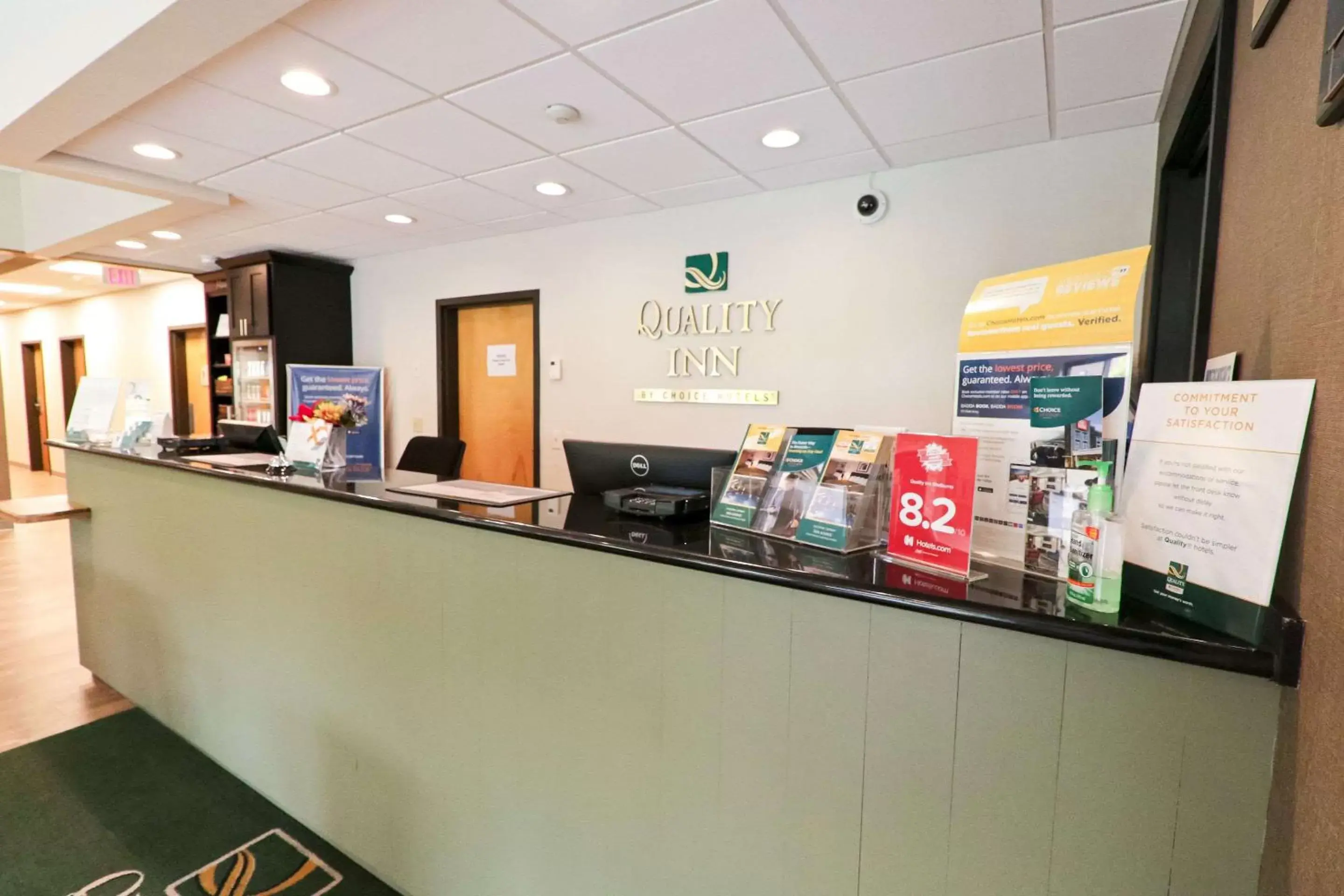 Lobby or reception, Lobby/Reception in Quality Inn Shelburne - Burlington