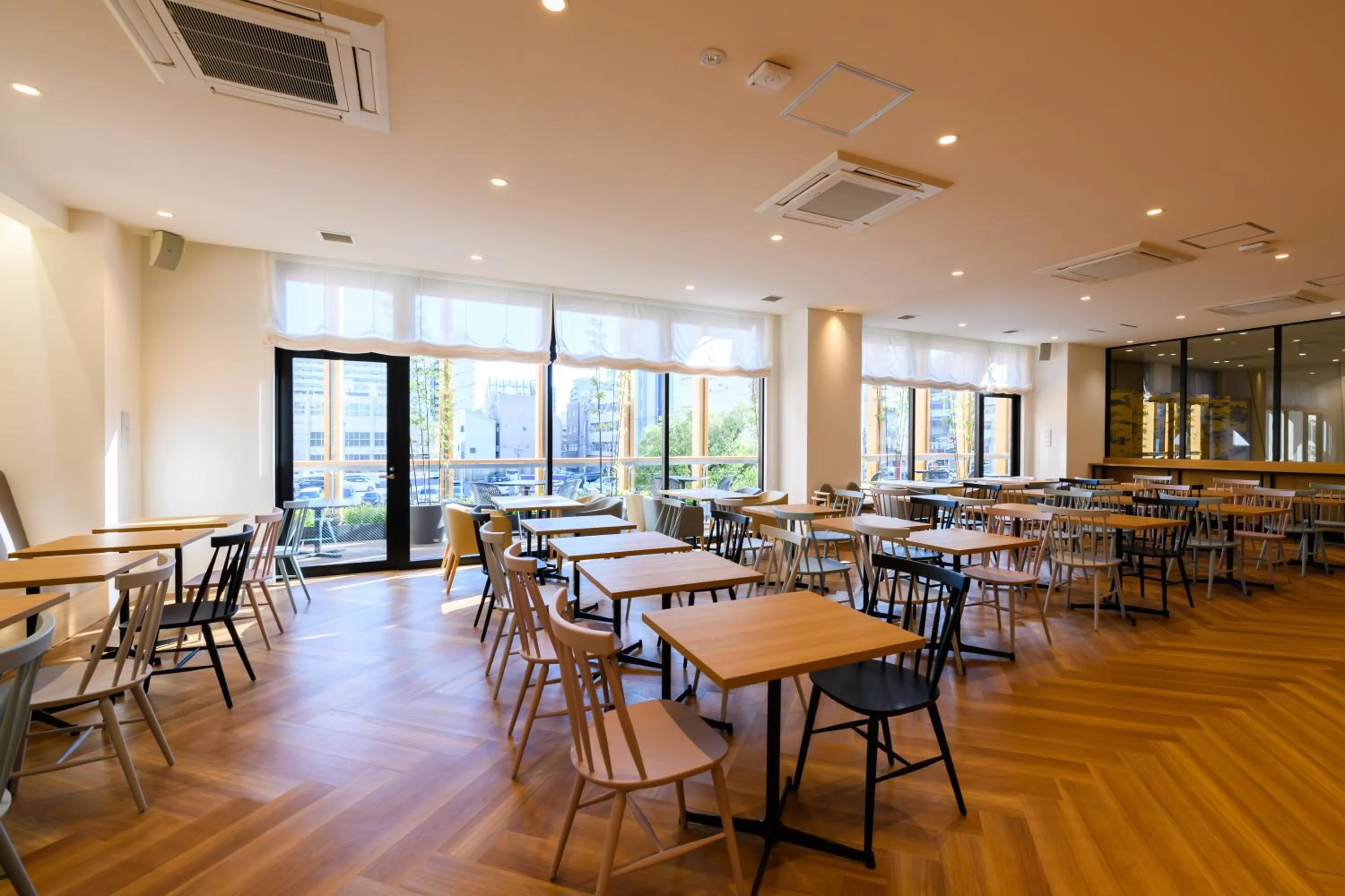 Restaurant/places to eat in Hotel Sobial Namba Daikokucho