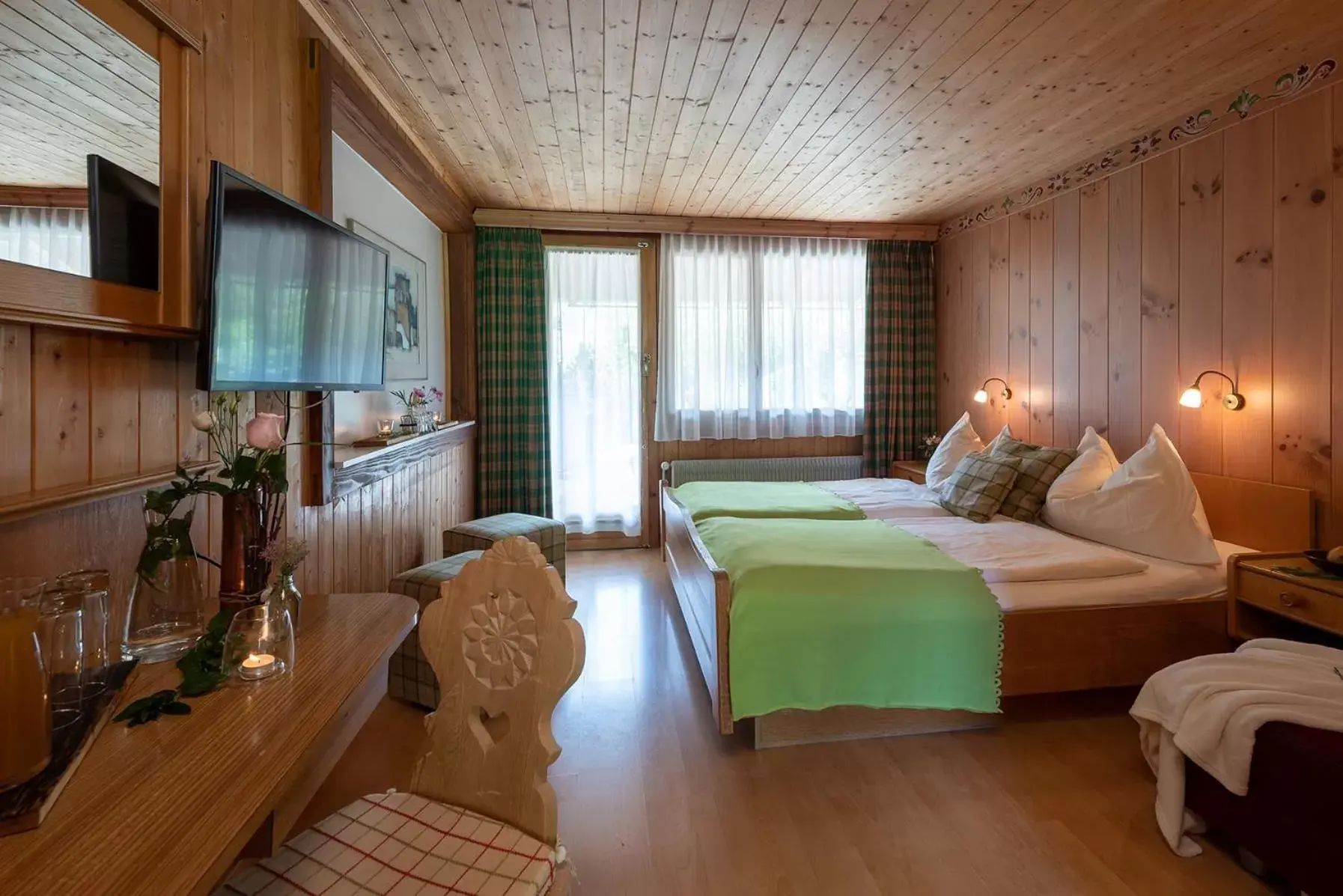 Bedroom in Salzano Basic Rooms Interlaken