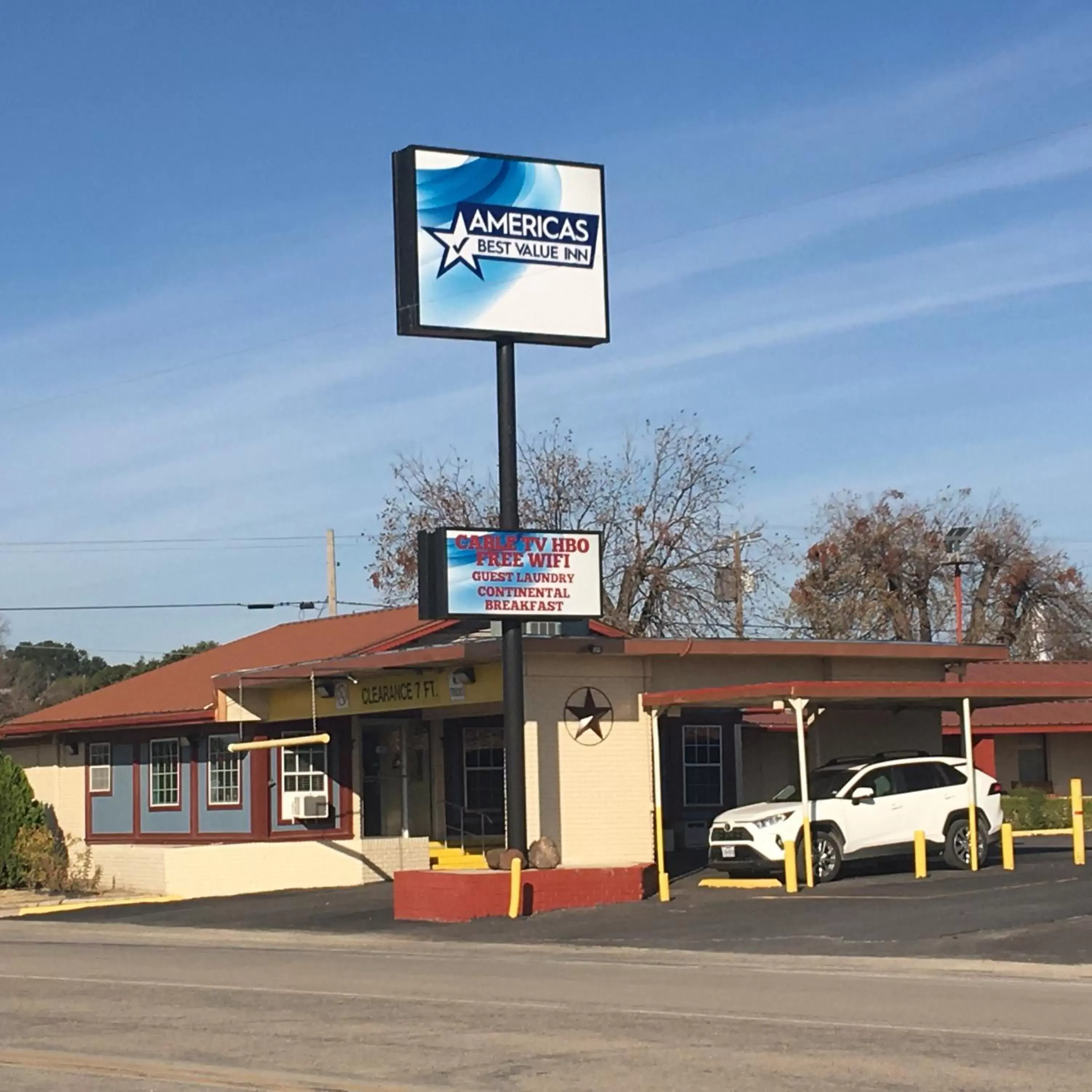 Property logo or sign, Property Building in Americas Best Value Inn Ozona