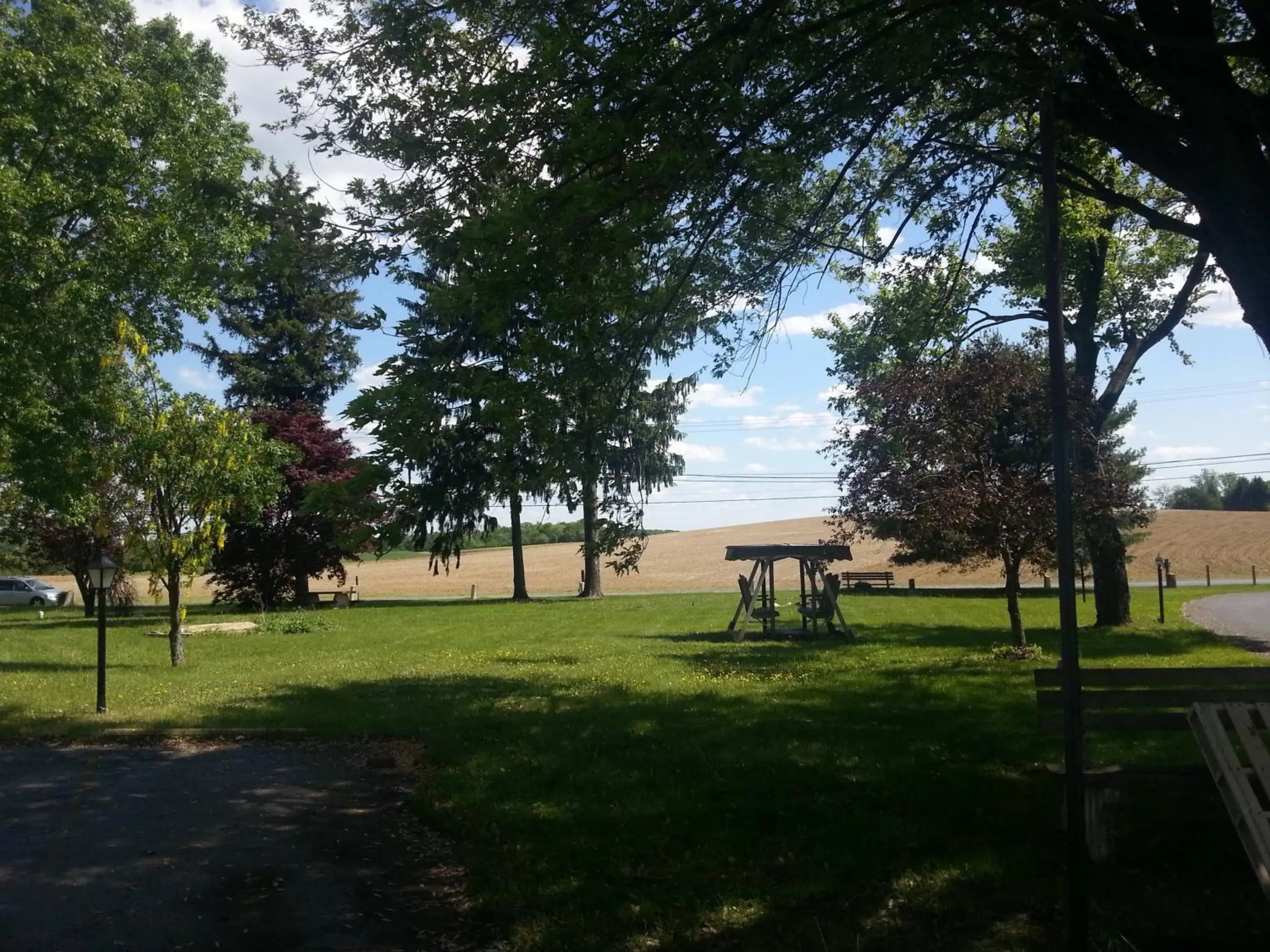 Garden in Motel 6-Shartlesville, PA