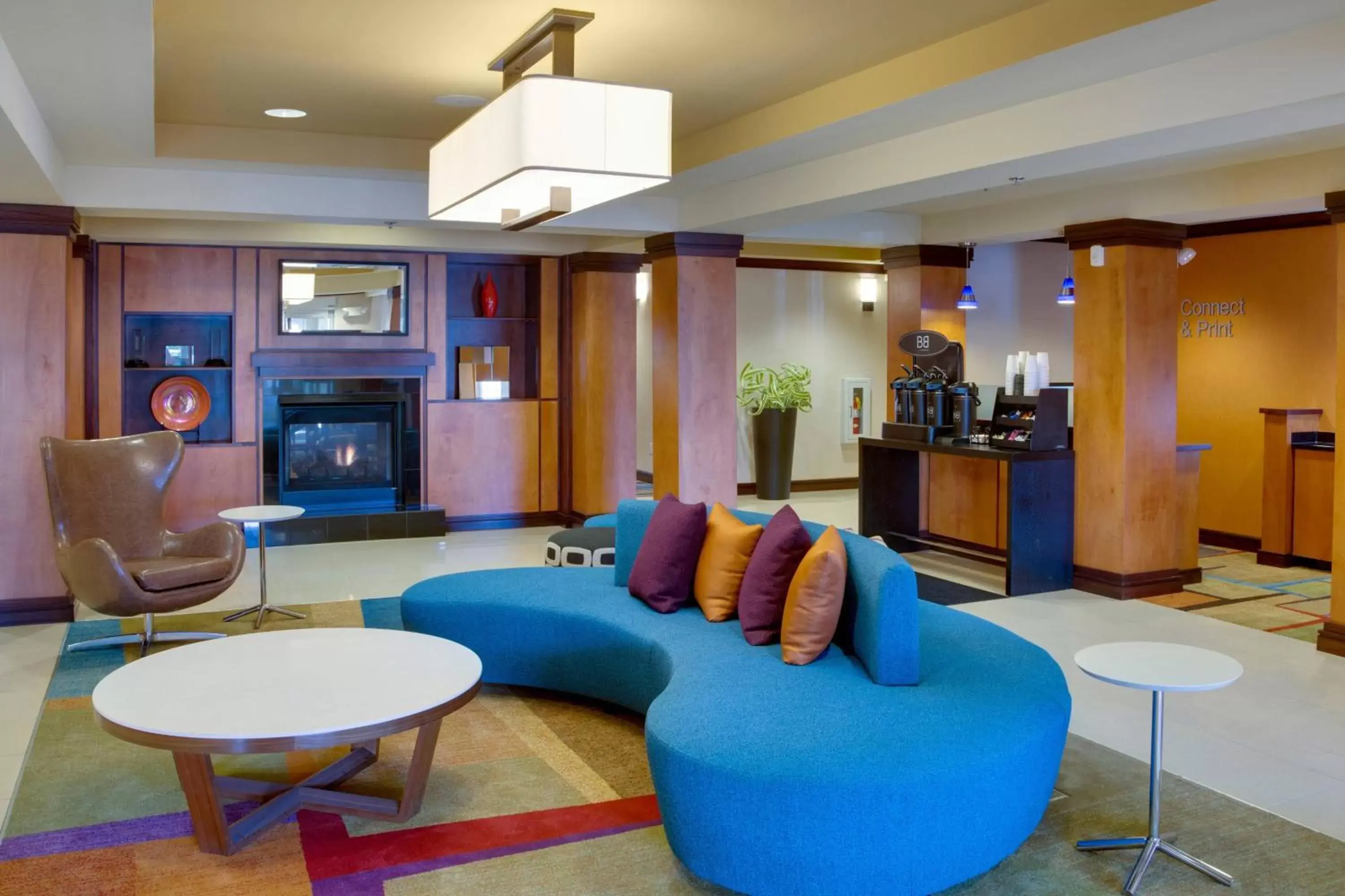 Lobby or reception, Lounge/Bar in Fairfield by Marriott Inn & Suites Melbourne West/Palm Bay