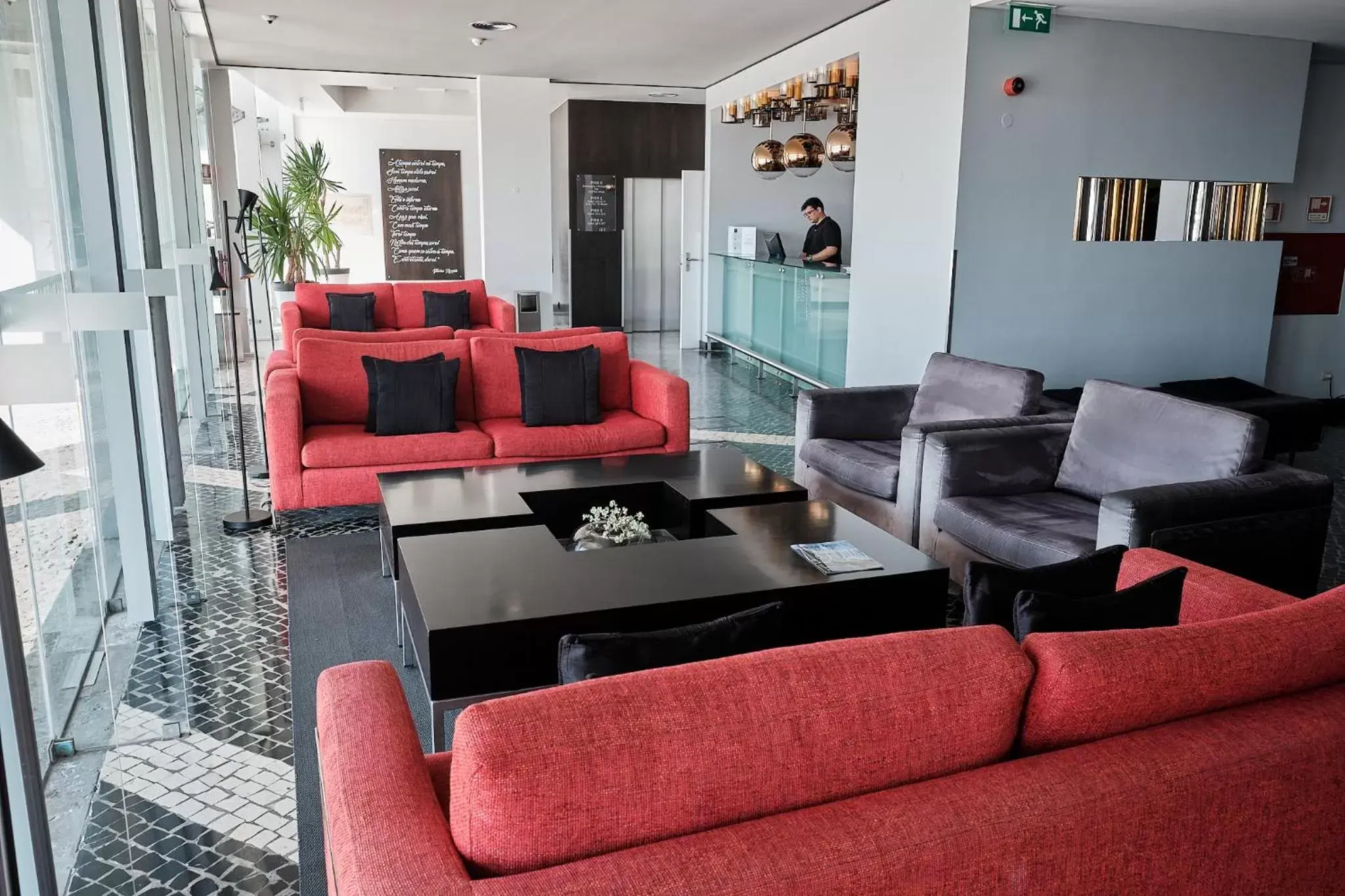 Living room, Seating Area in Hotel Praia Marina by RIDAN Hotels