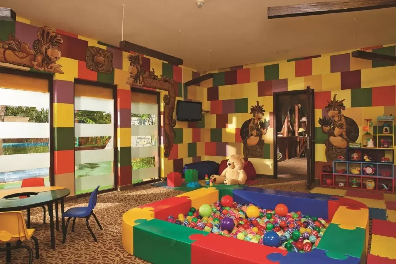 Children play ground in Dreams Riviera Cancun Resort & Spa - All Inclusive