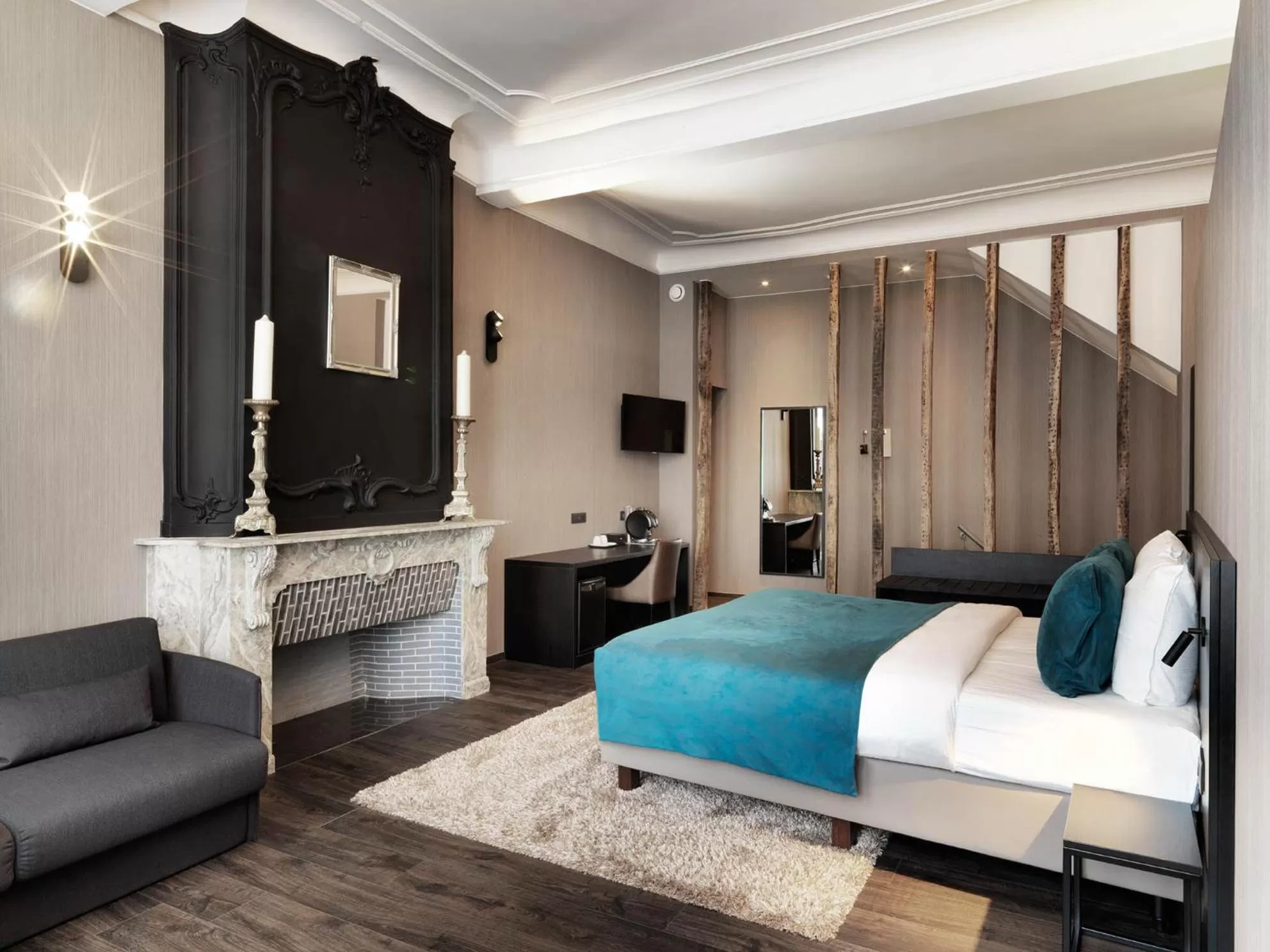 TV and multimedia, Bed in Hotel Harmony